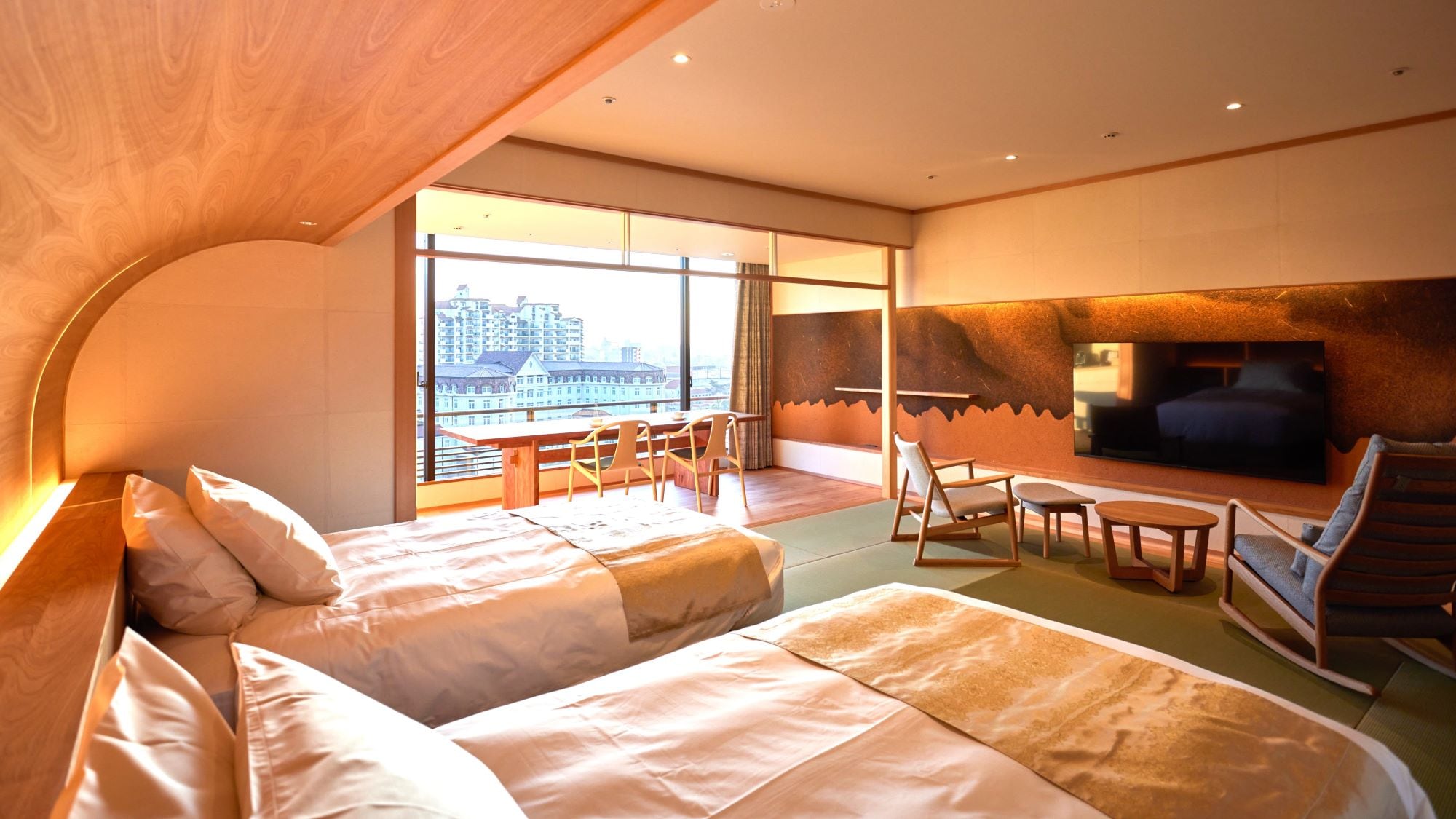 [Junior suite có bàn quan sát] Azusa Yumi 57m2/sông