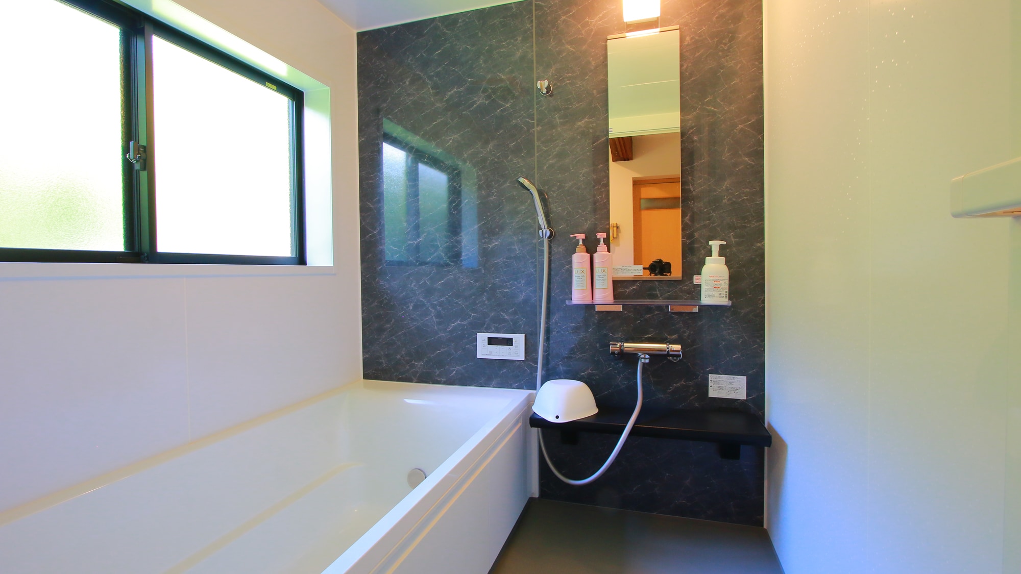 Dome tent bathroom