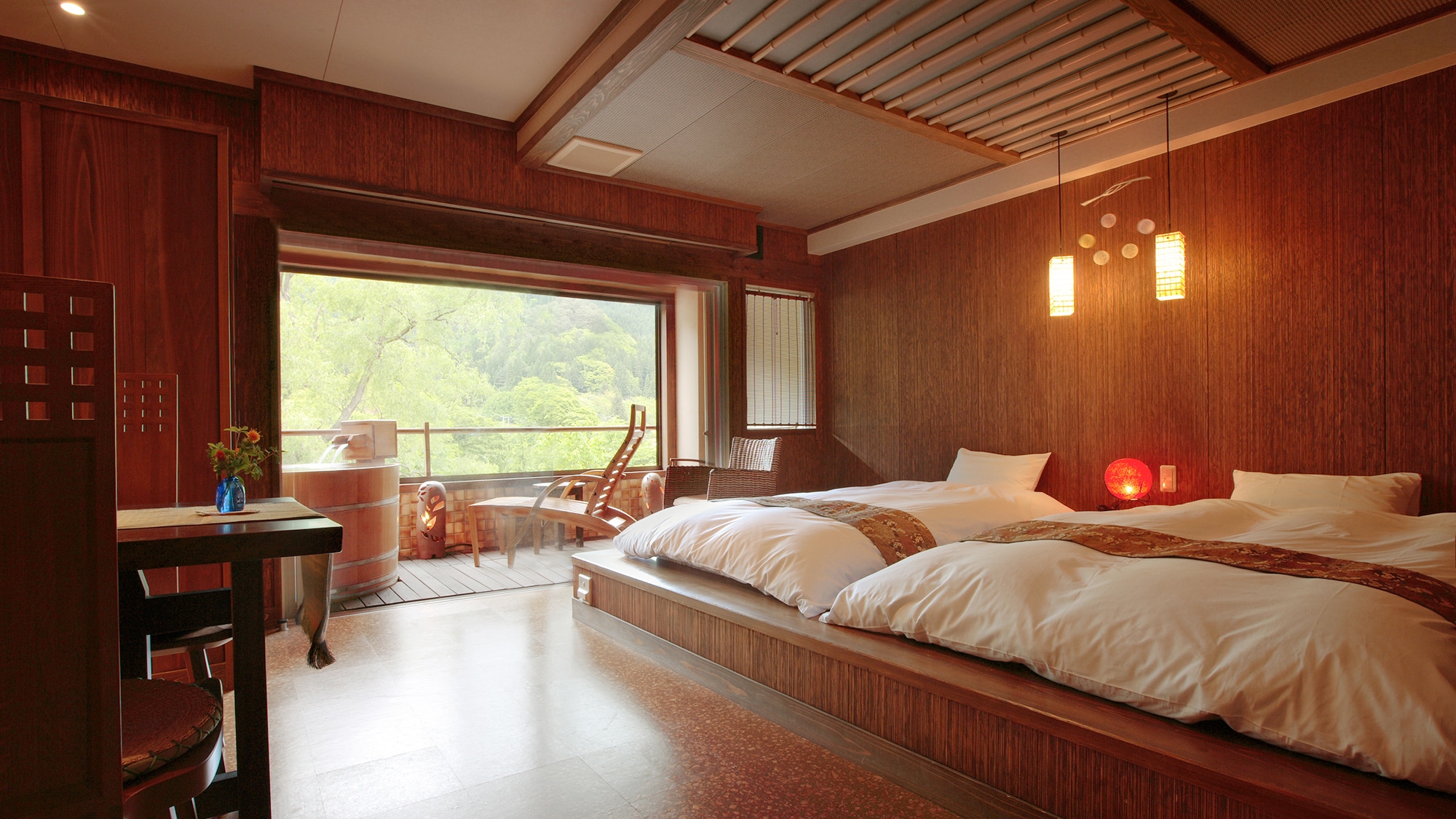 ◇ [With hot spring and semi-open-air bath] 316 Kiiroi Inaho (non-smoking) 36 square meters