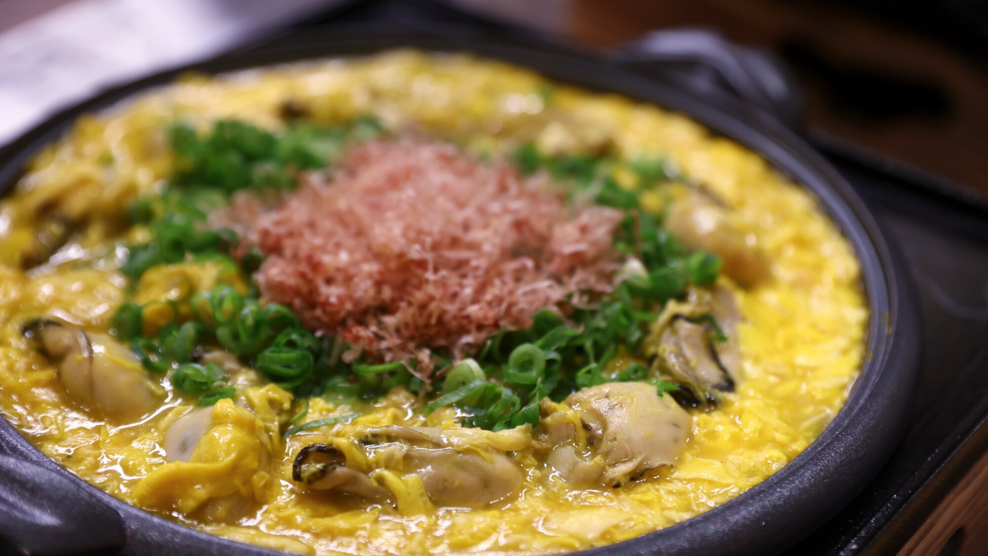 [Breakfast] Local oyster and egg dish