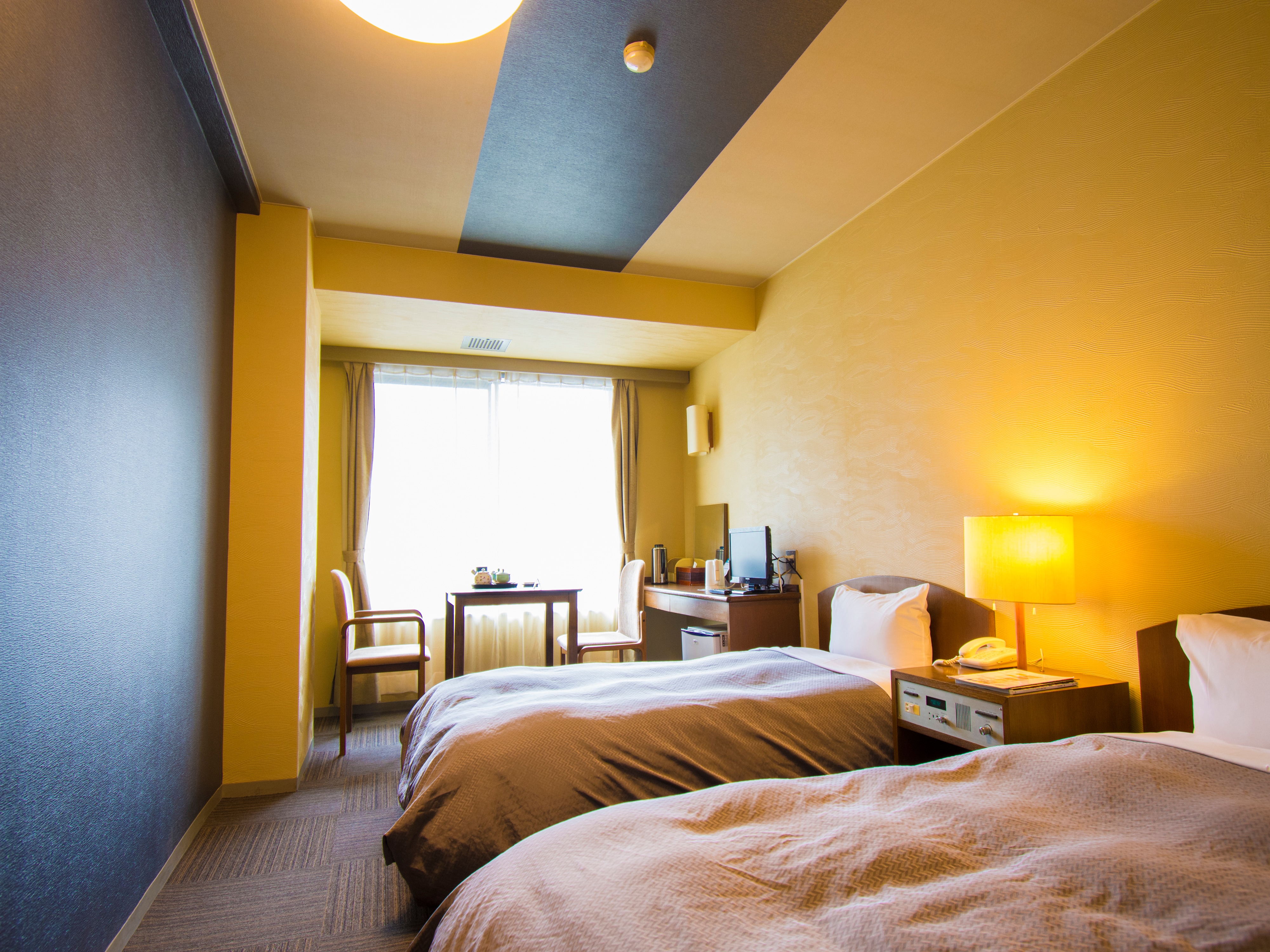 [Room renewal! ] Standard Twin [No smoking] [22㎡] (1 to 2 people allowed)
