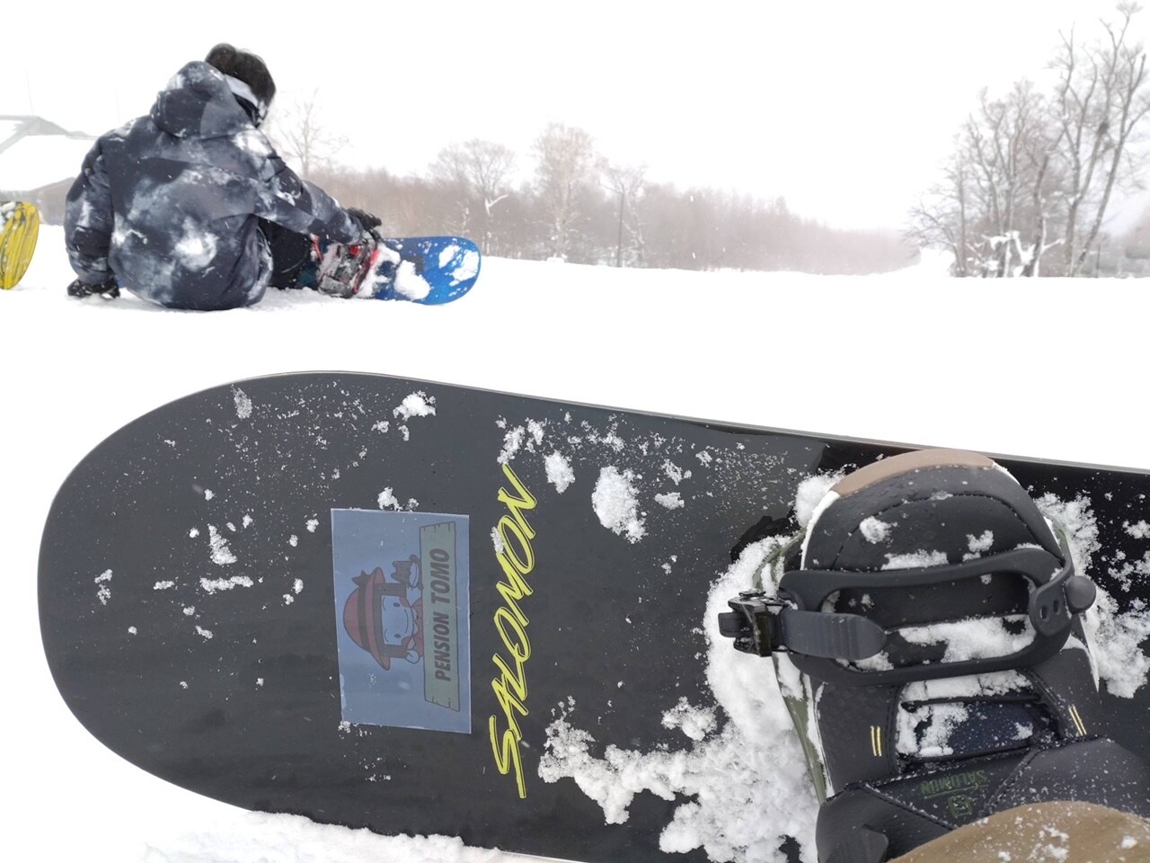 At the ski resort