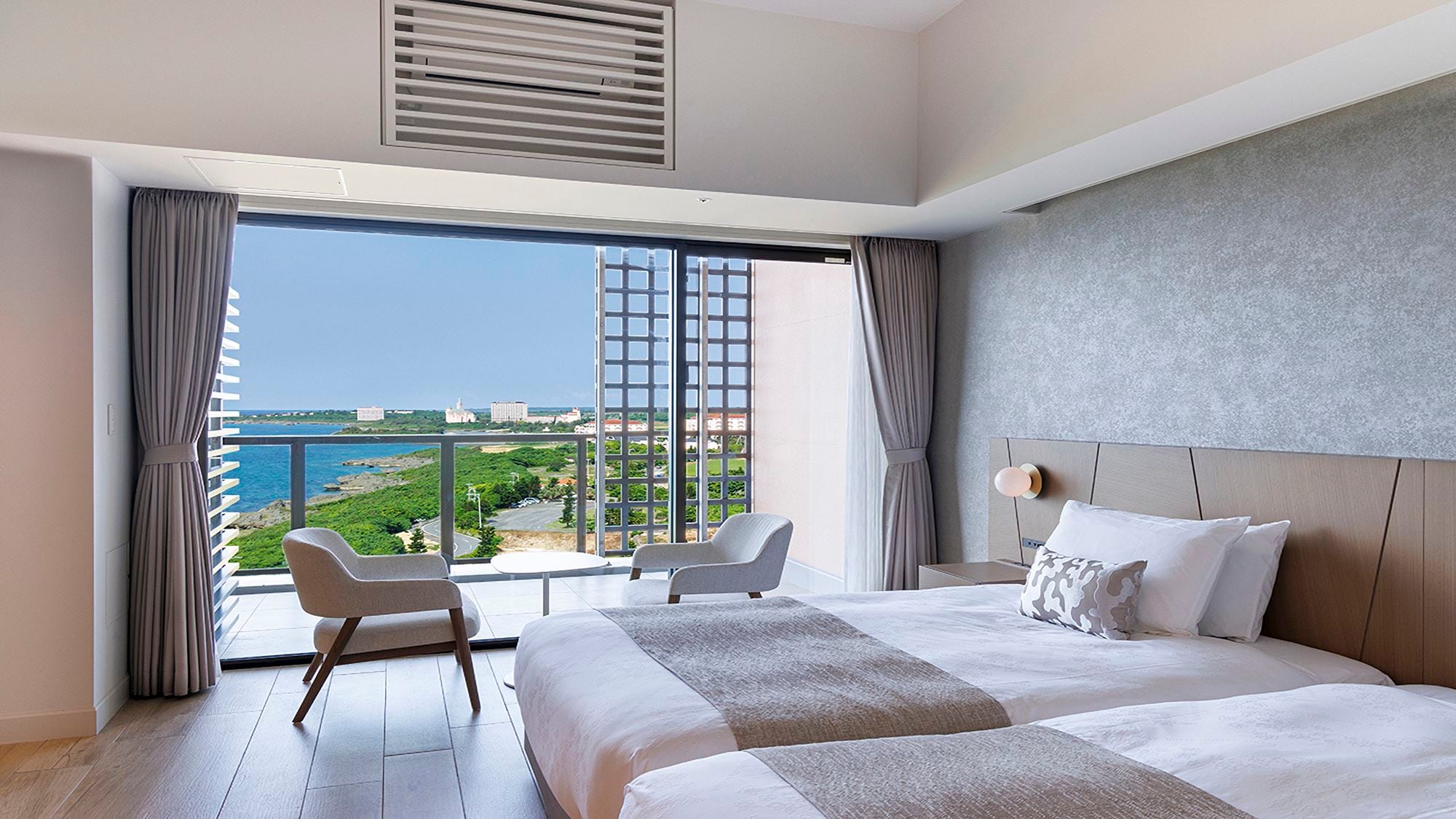[Premier Deluxe Corner Suite 2 Bedroom (148 sqm/5th-9th floors) <Ocean View>]