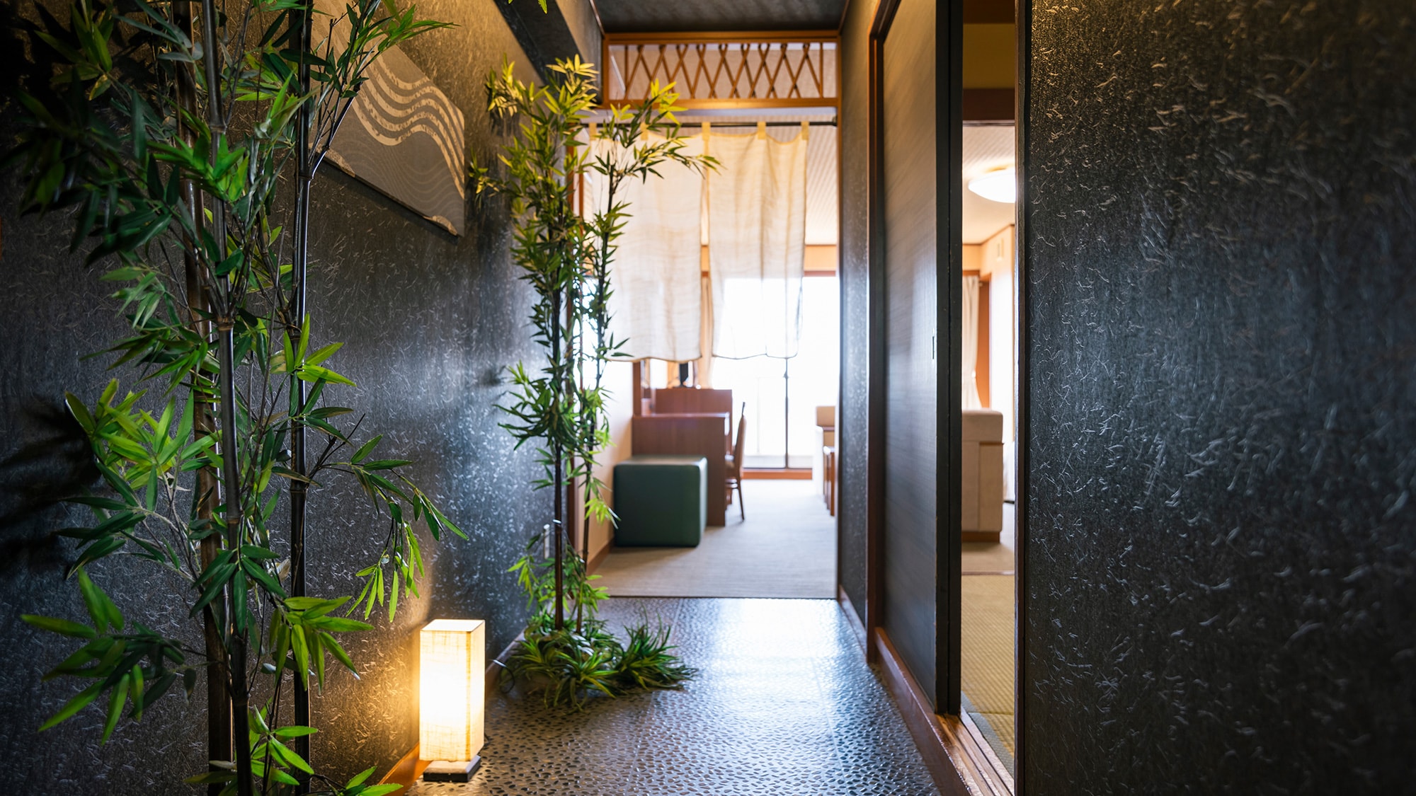 Kamar mewah bergaya Jepang-Barat