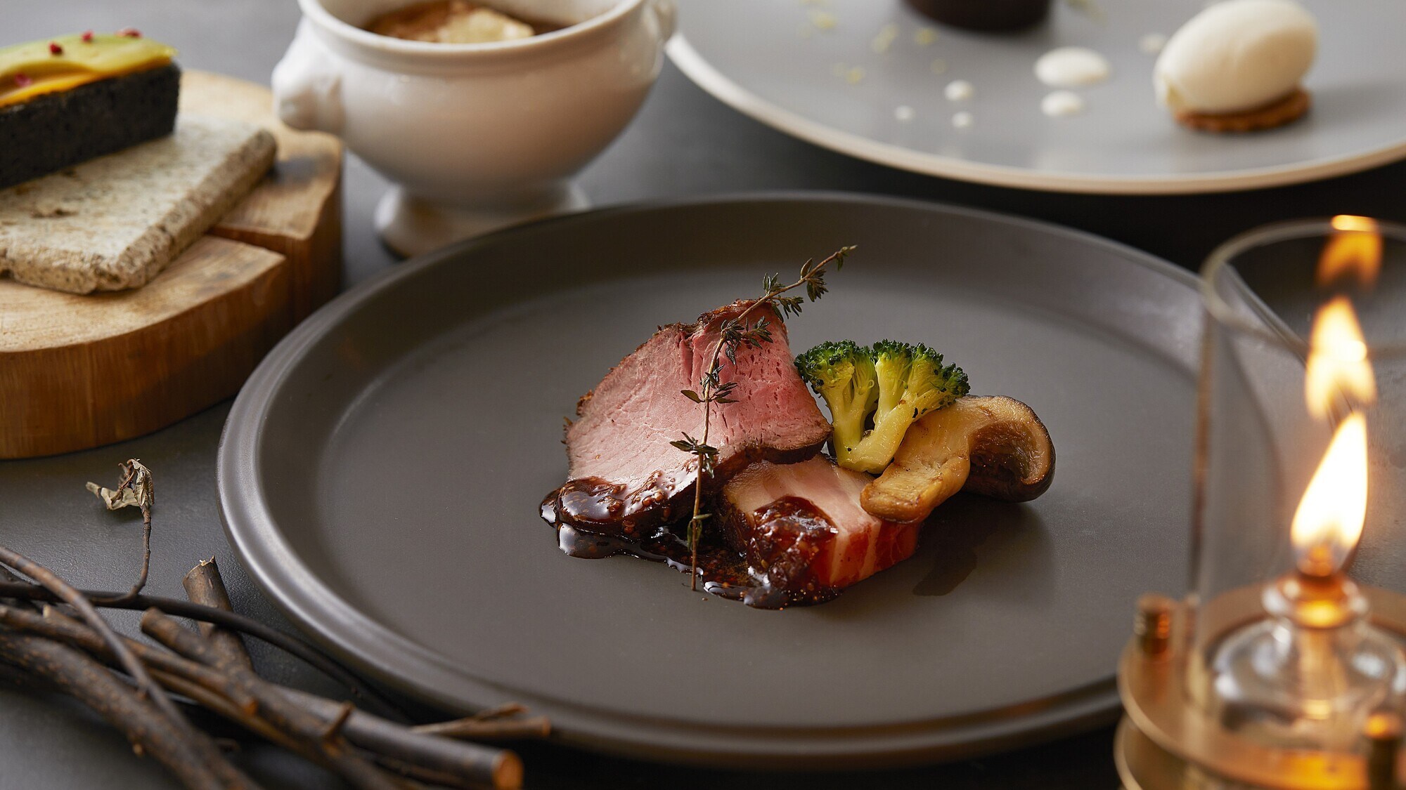 [อาหารเย็น] เมนูฤดูหนาวแบบย่างถ่าน image_WOODSIDE dining