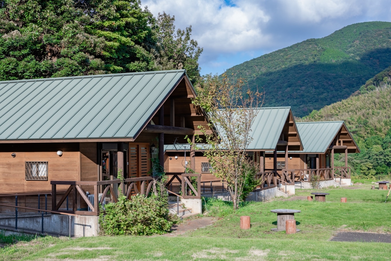 Camping cottage exterior