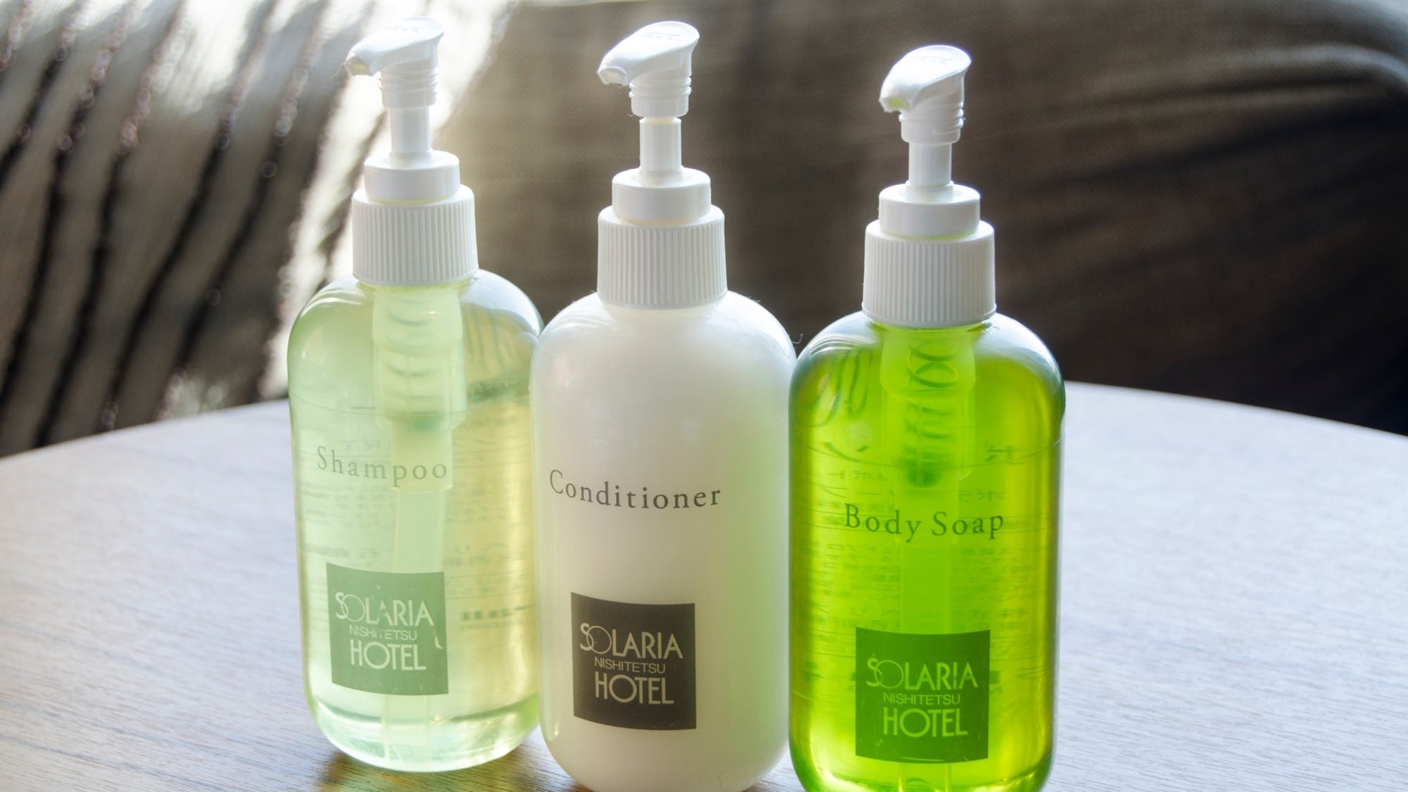 [Shampoo, conditioner, body soap] Enjoy the refreshing scent of tea ♪