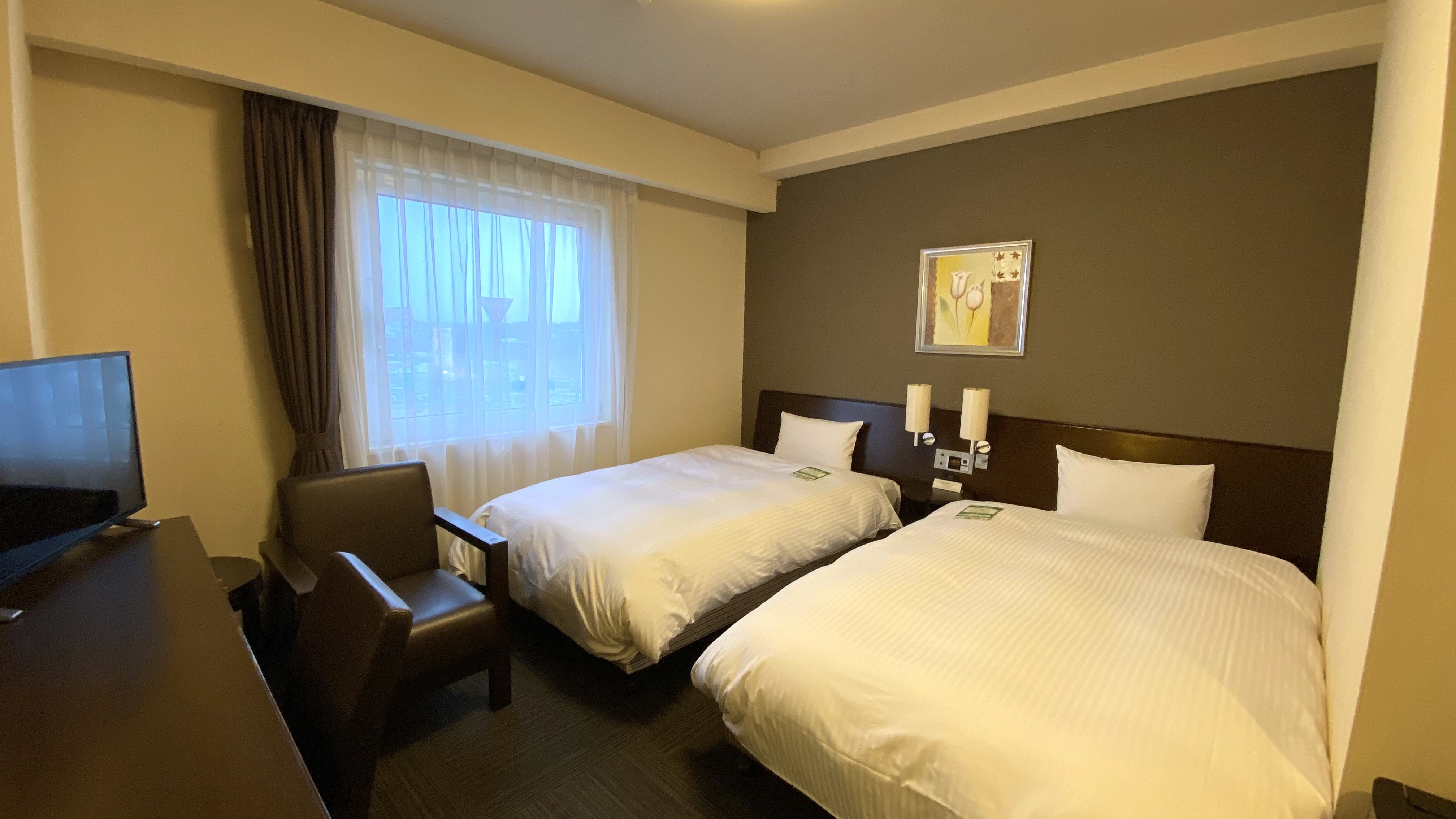 Kamar kembar yang nyaman