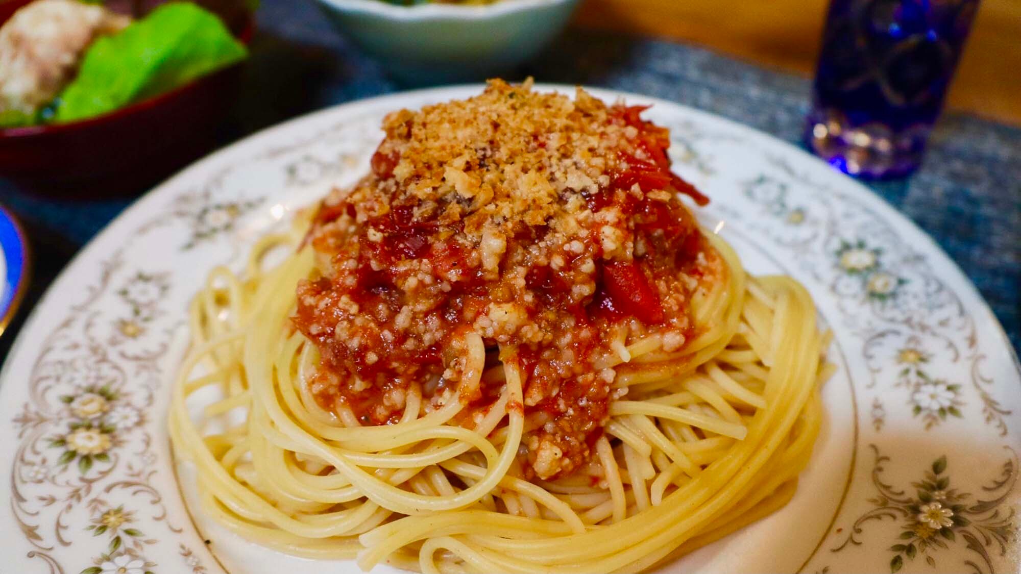 ・＜Dinner Choice②＞ Tomato sauce pasta