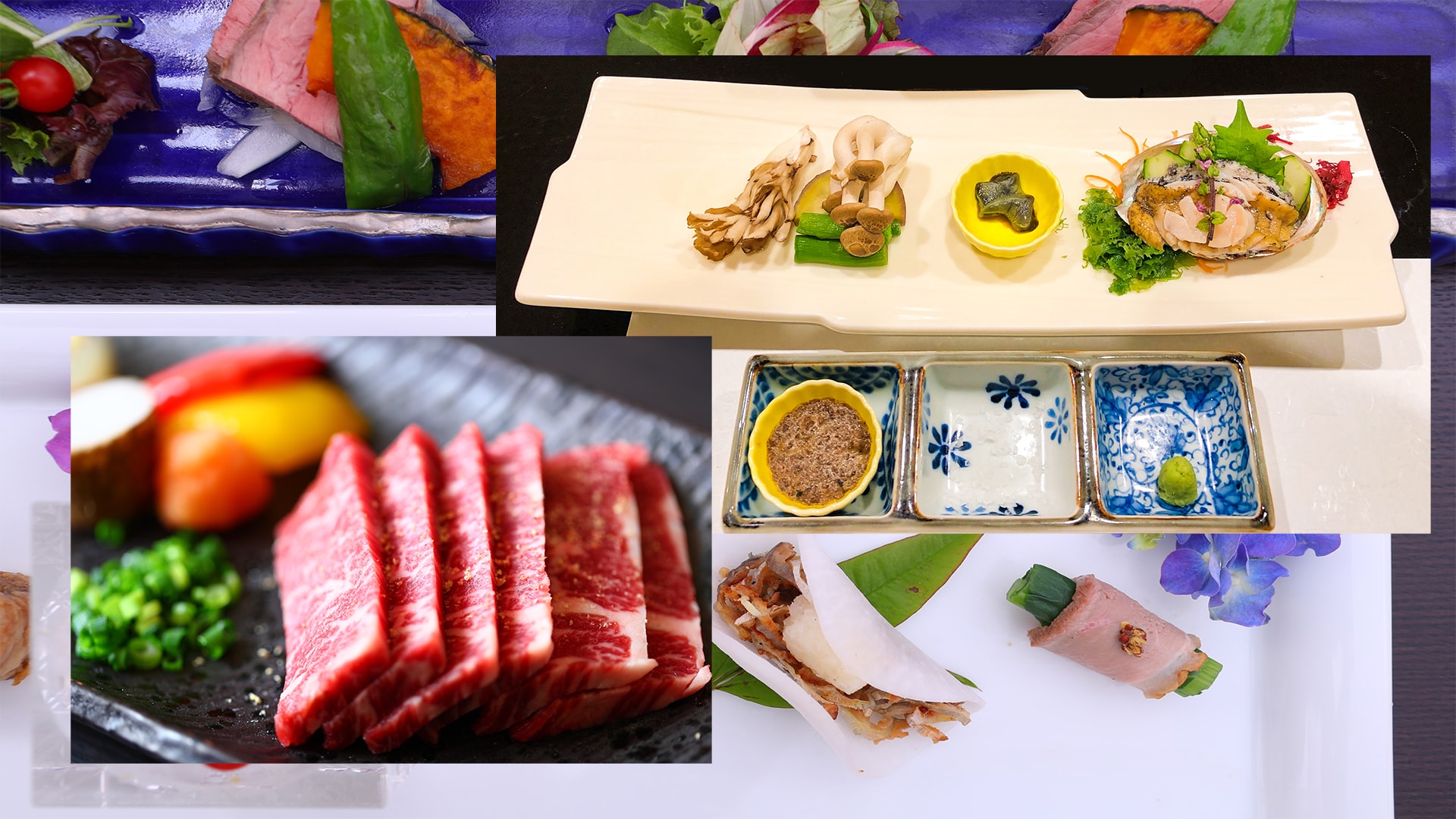 Cao cấp - Lựa chọn giữa món teppanyaki bào ngư hoặc nướng bít tết theo ý thích