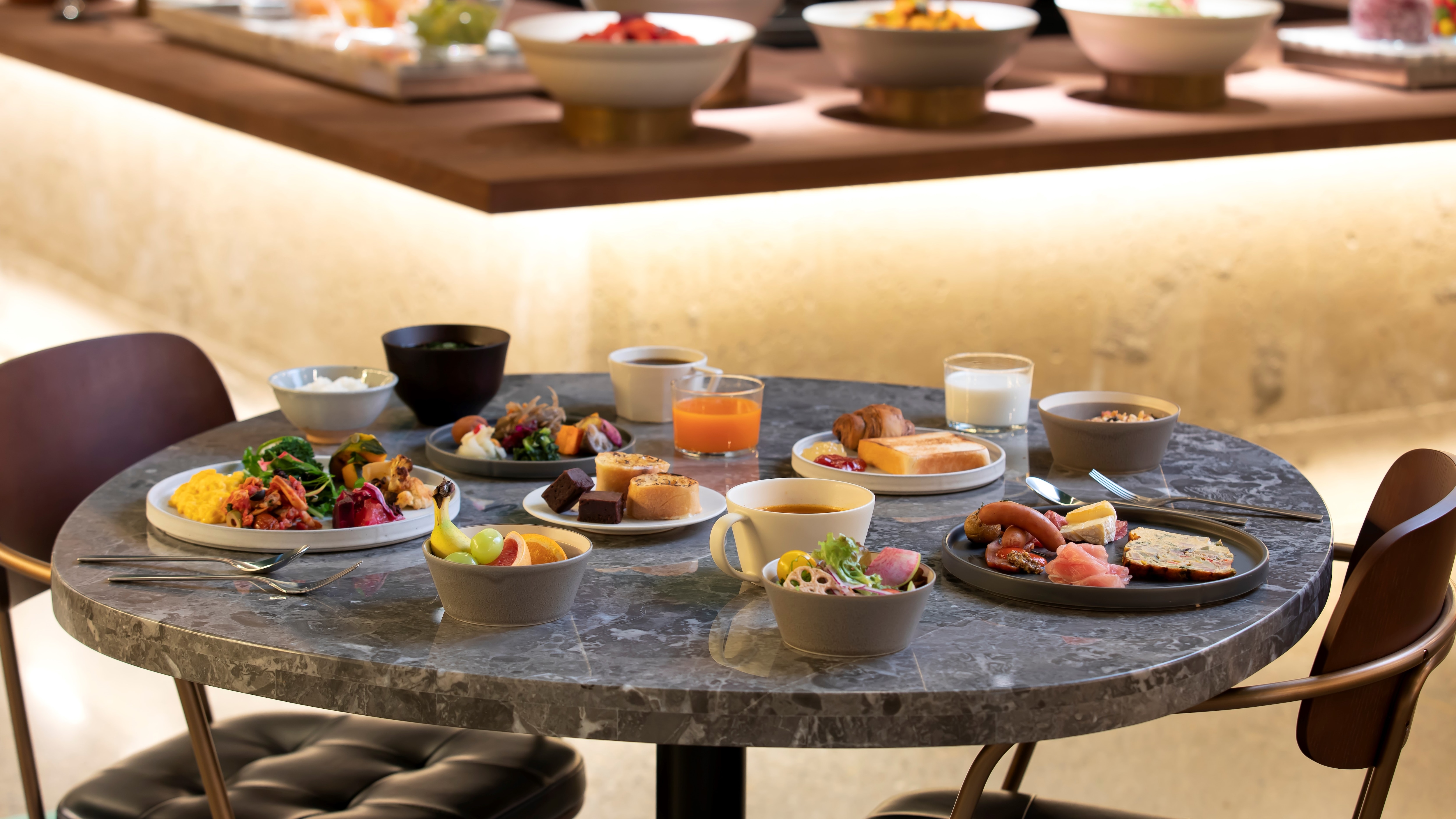 Buffet breakfast that you can choose as much as you like * Image