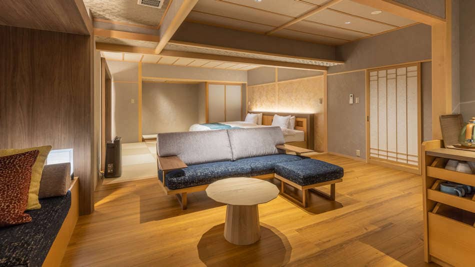 Japanese-modern Japanese-Western style suite with superb view "Shiro"