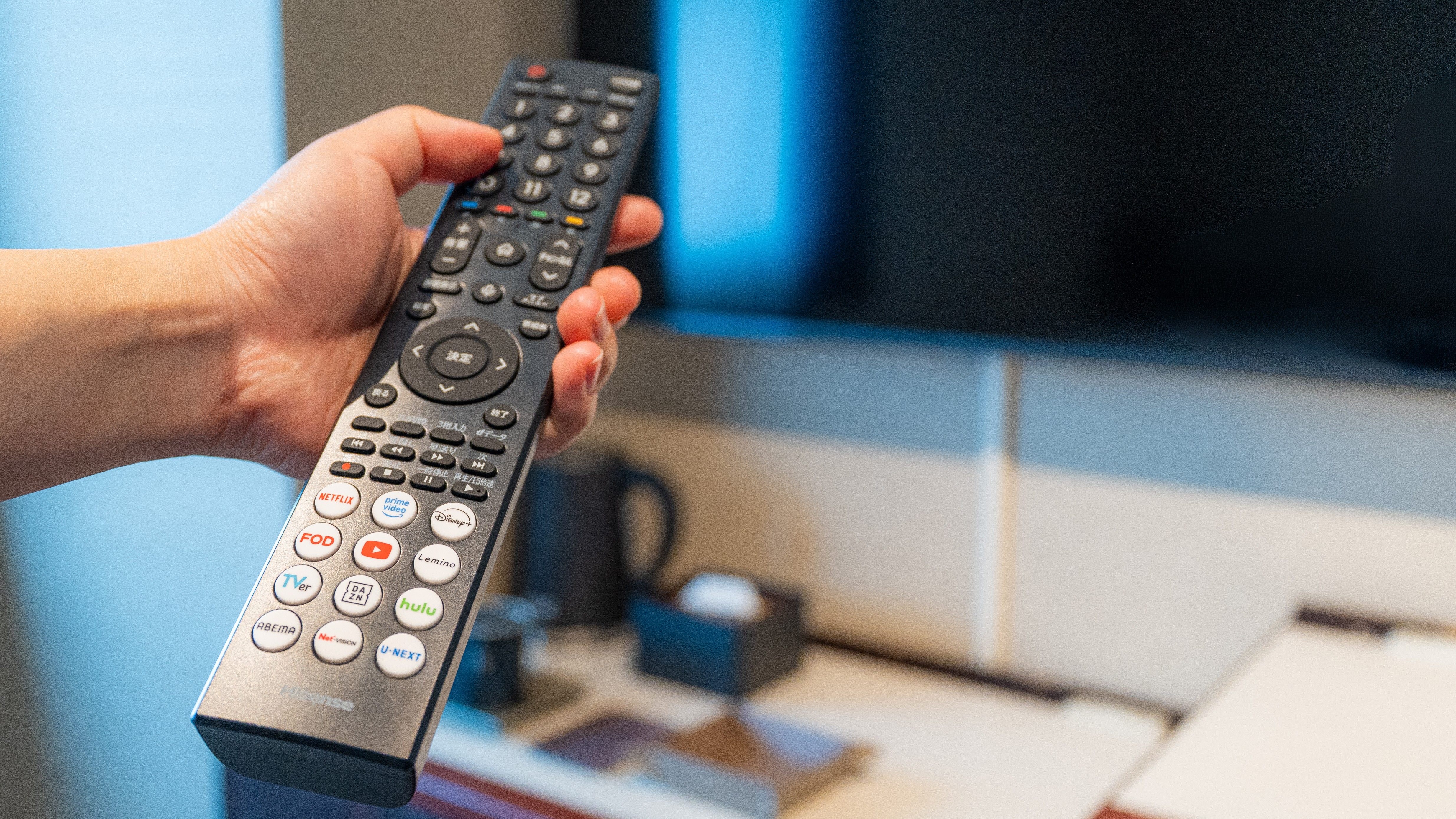 All guest rooms are equipped with smart TVs.