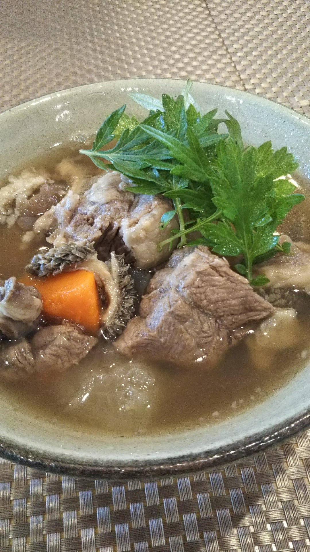 Stamina source Ishigaki beef beef juice