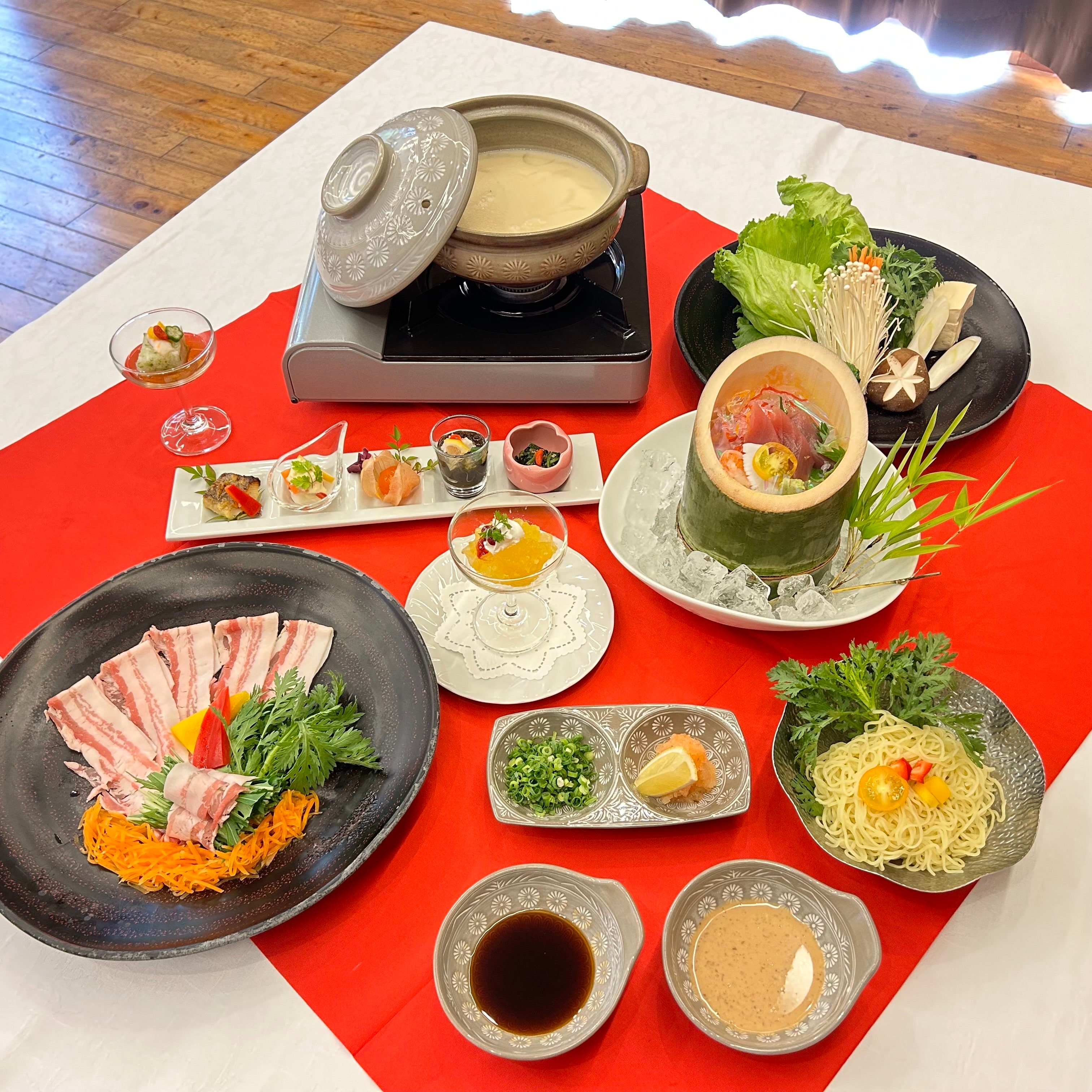 Khóa học Shabu Kaiseki Thịt lợn đen tháng 6 năm 2024