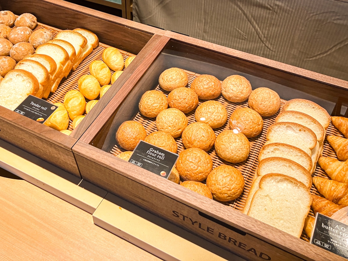 Breakfast buffet example