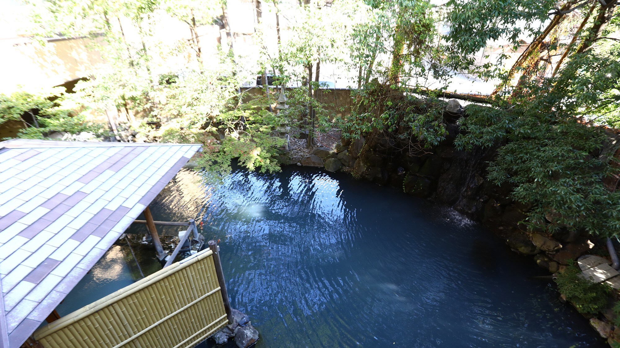 ◇ [Standard] Open-air Japanese-style room (non-smoking, 10 tatami mats) overlooking the pond garden.
