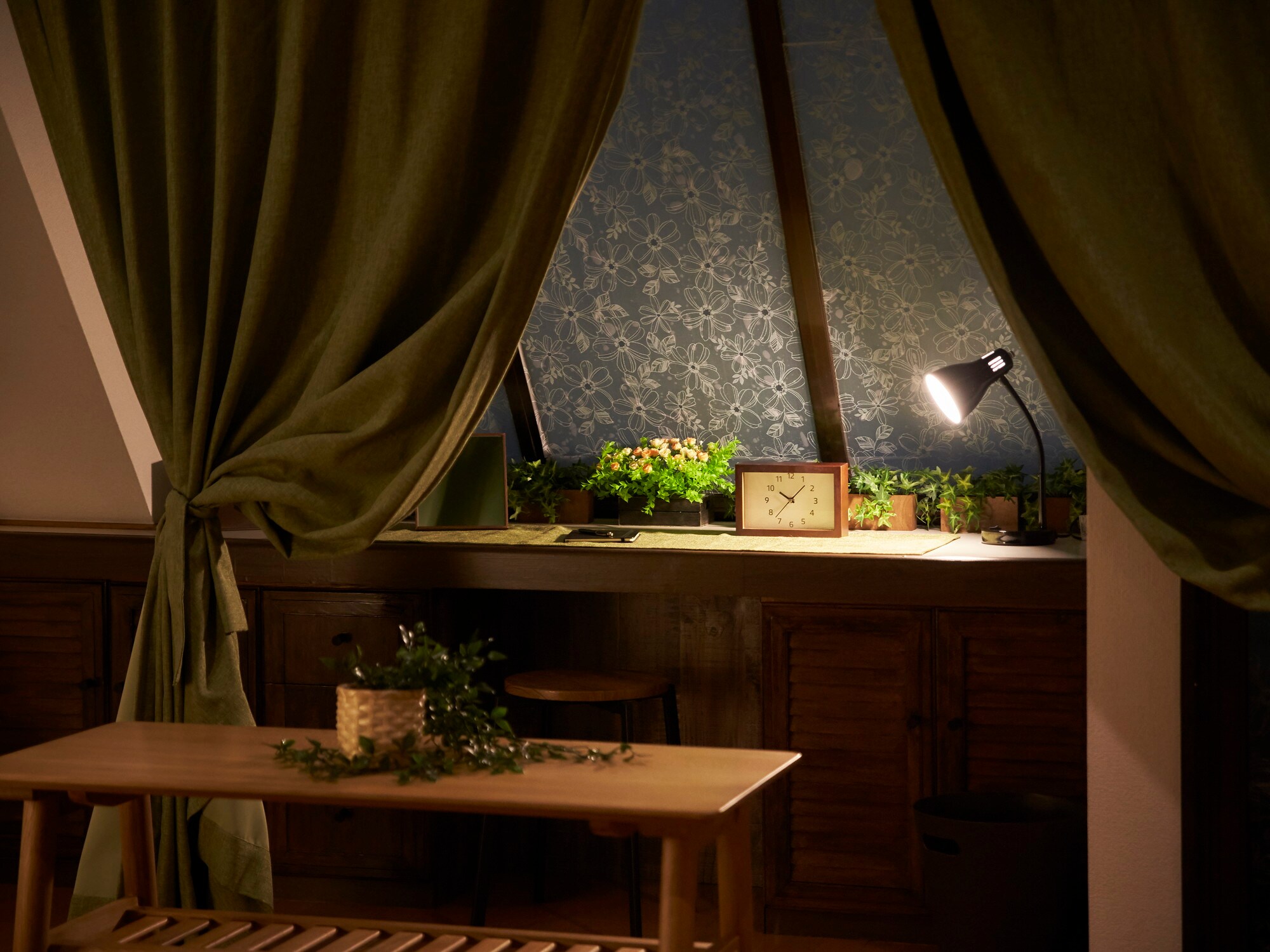 Window at night