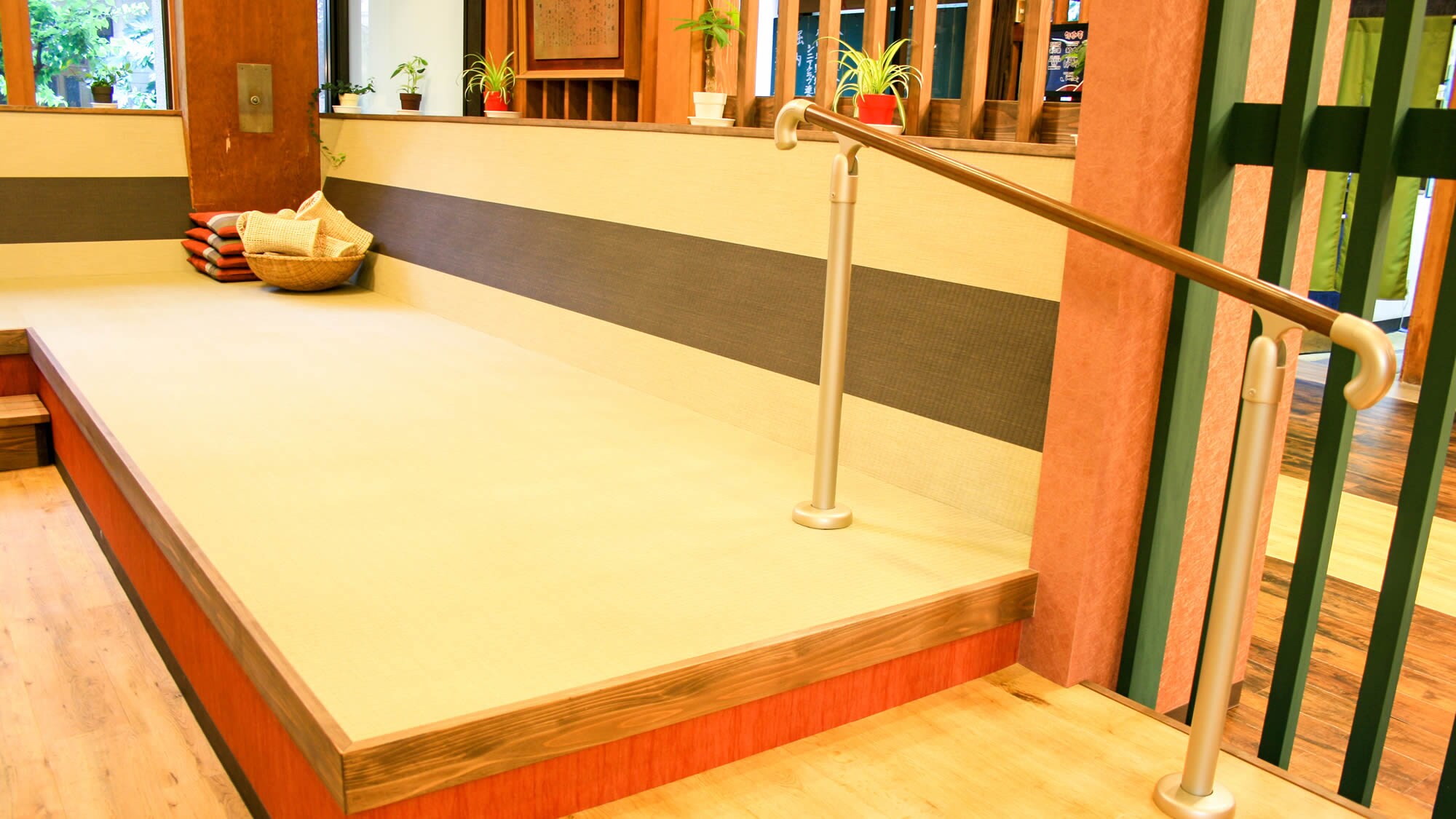 After-bath area