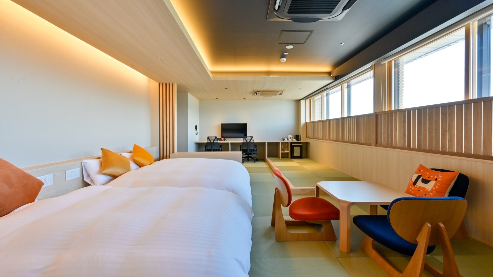 [Japanese Suite - Kanade] Enjoy a blissful moment on the top floor.