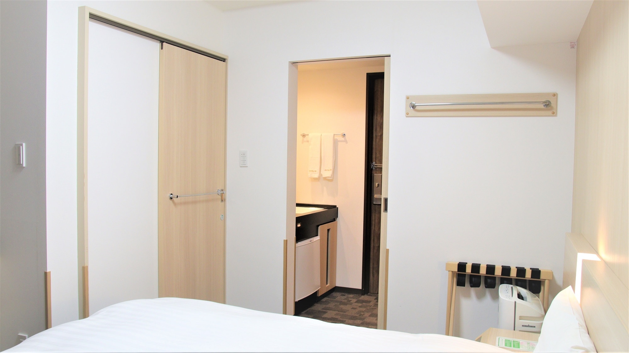 ◆ Twin room 18.2㎡ 100 & times; 195cm 2 beds made by Serta