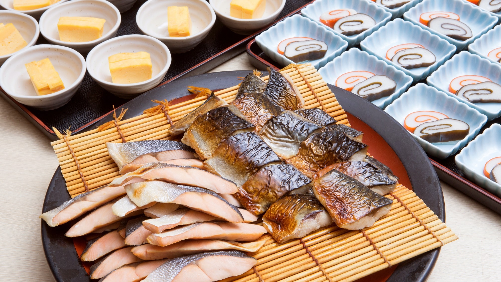 Pojok makanan Jepang (contoh)