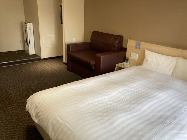 Deluxe double ◆ Non-smoking ◆ Deluxe double 32 square meters ◇ 140 & times; 190 beds [2nd floor river side]