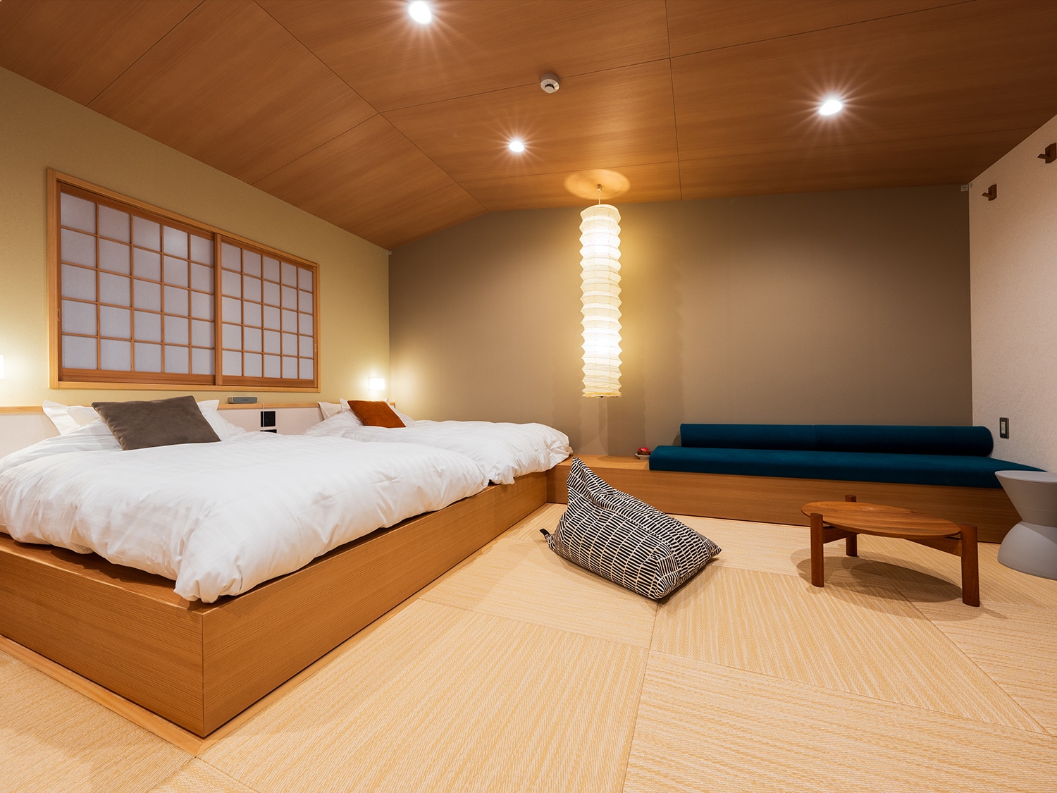 Separate building: Tsubochu [NEI] Guest room with open-air bath