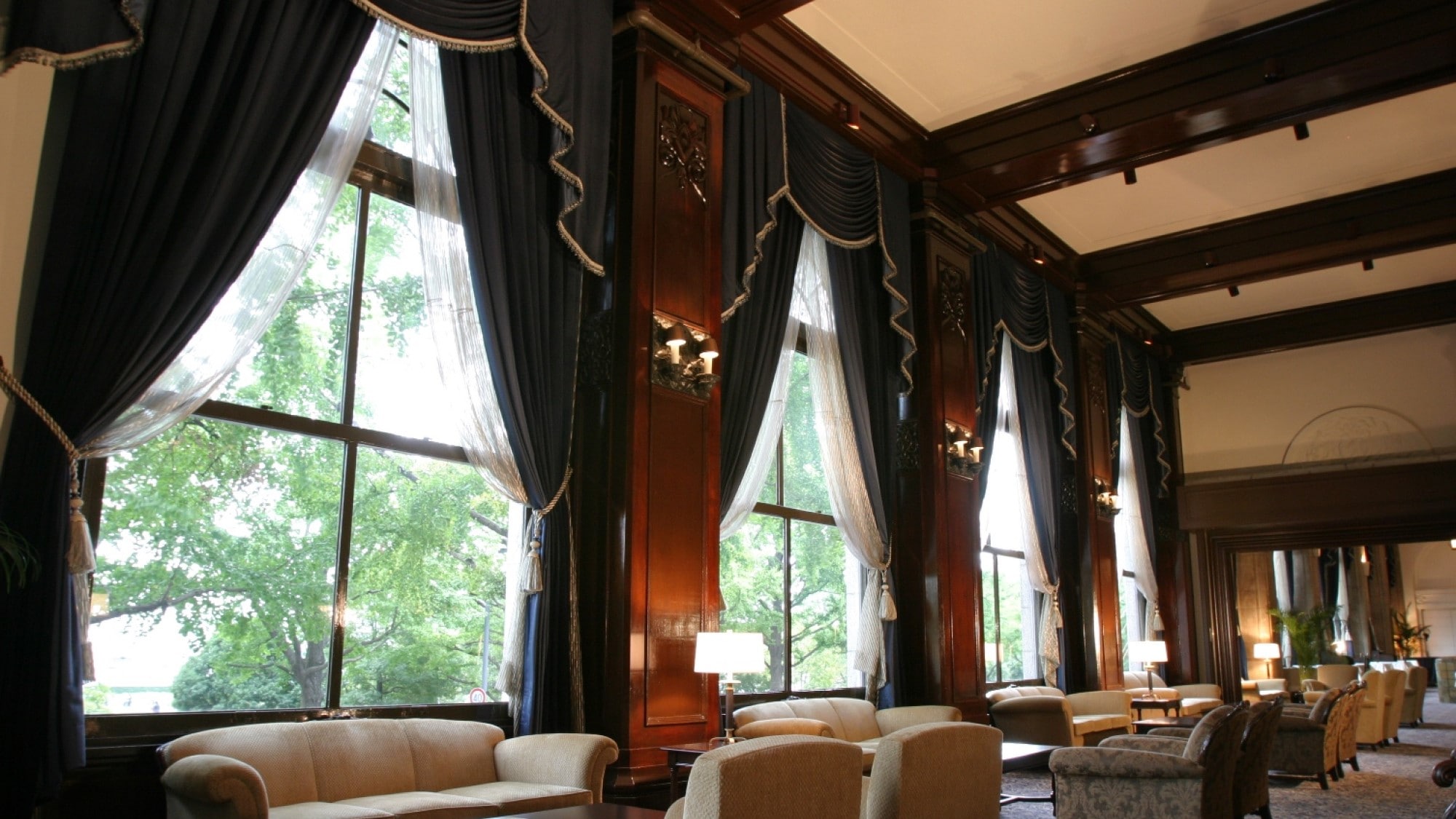 Main building lobby (window side)