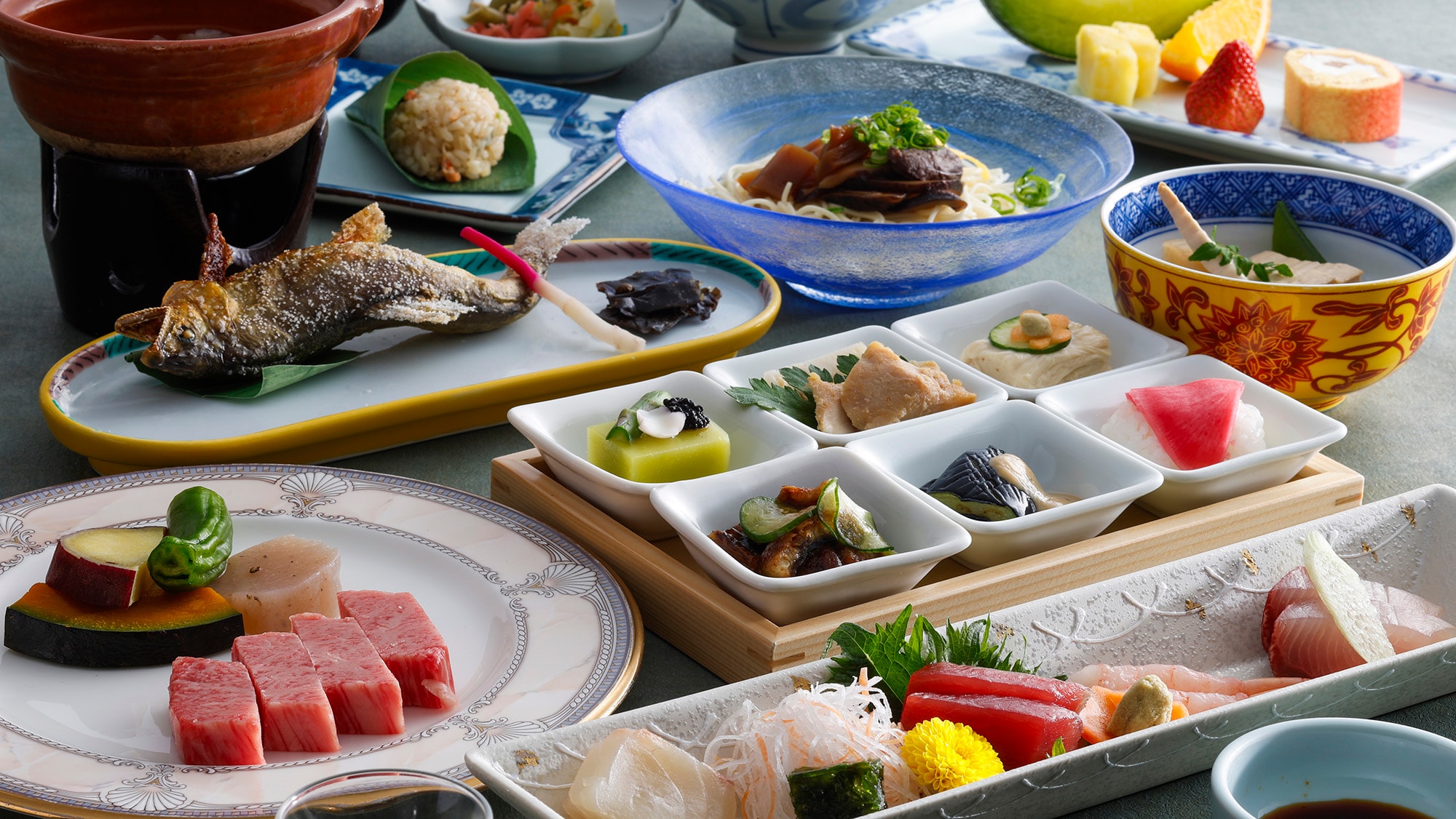 Ryokutei_25 Musim Panas_Hida Taste Kaiseki