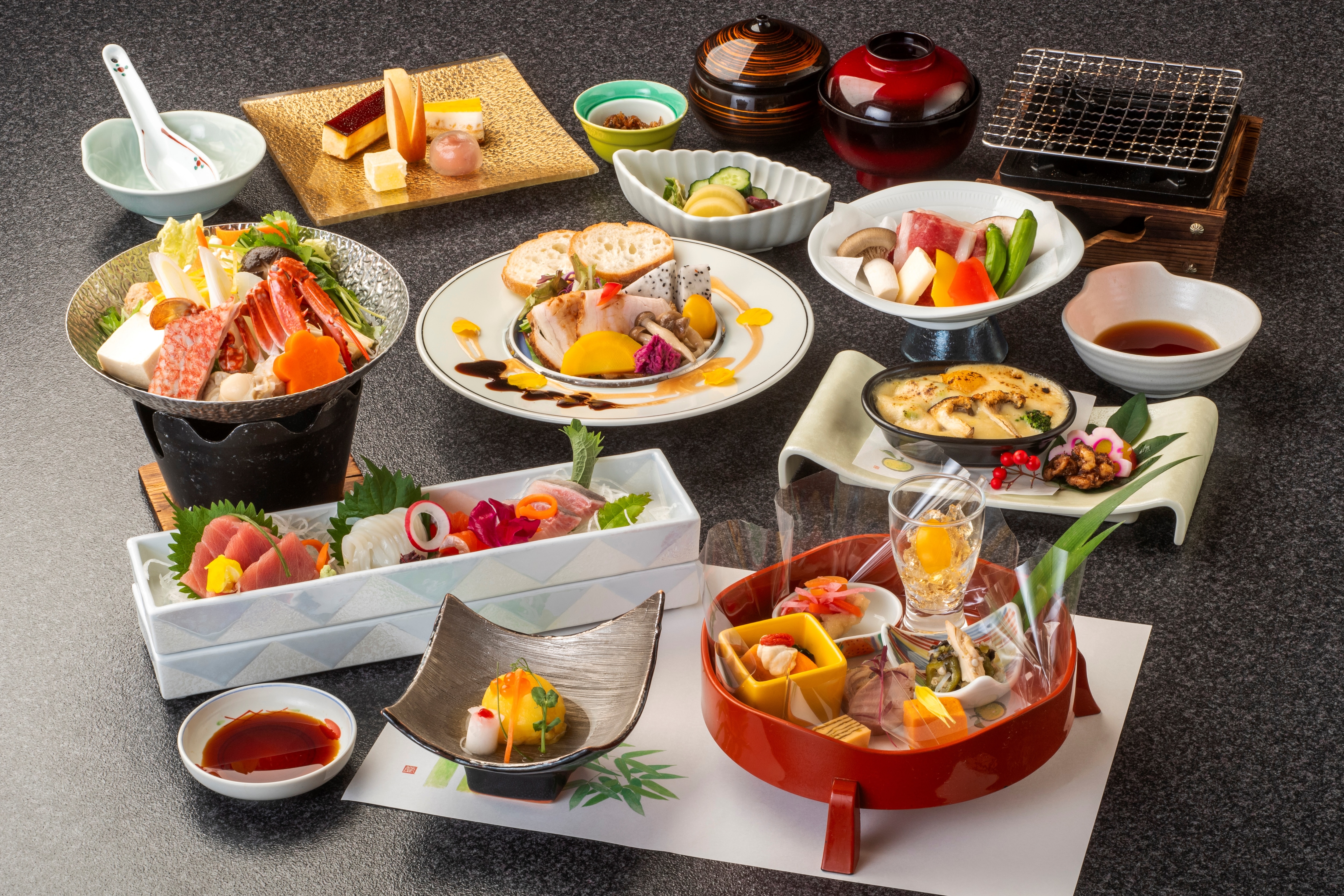 Ví dụ về khóa học Kaiseki mùa đông *Ảnh chỉ mang tính chất minh họa