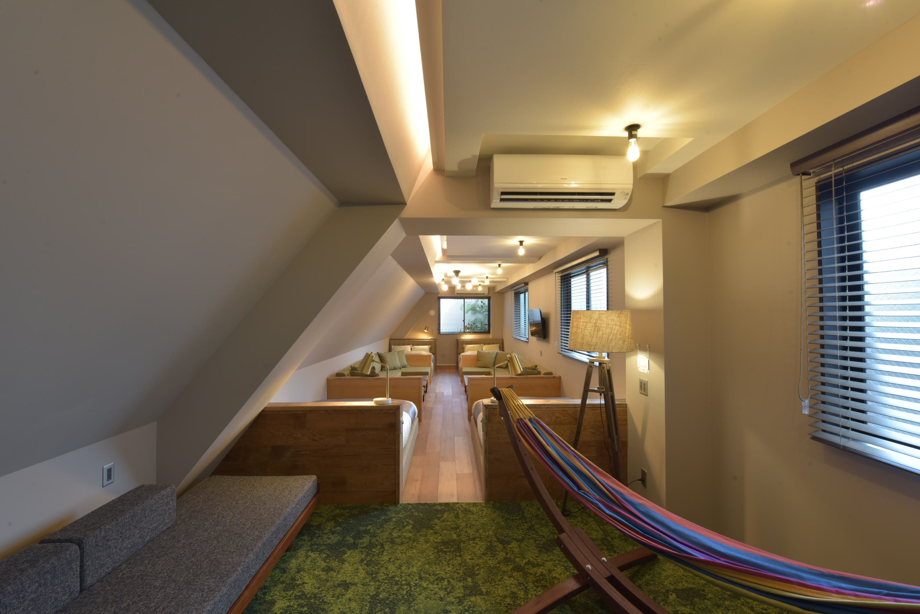 302: Kamar Keluarga dengan Tempat Tidur Gantung Hotel Vintage Tokyo Kagurazaka