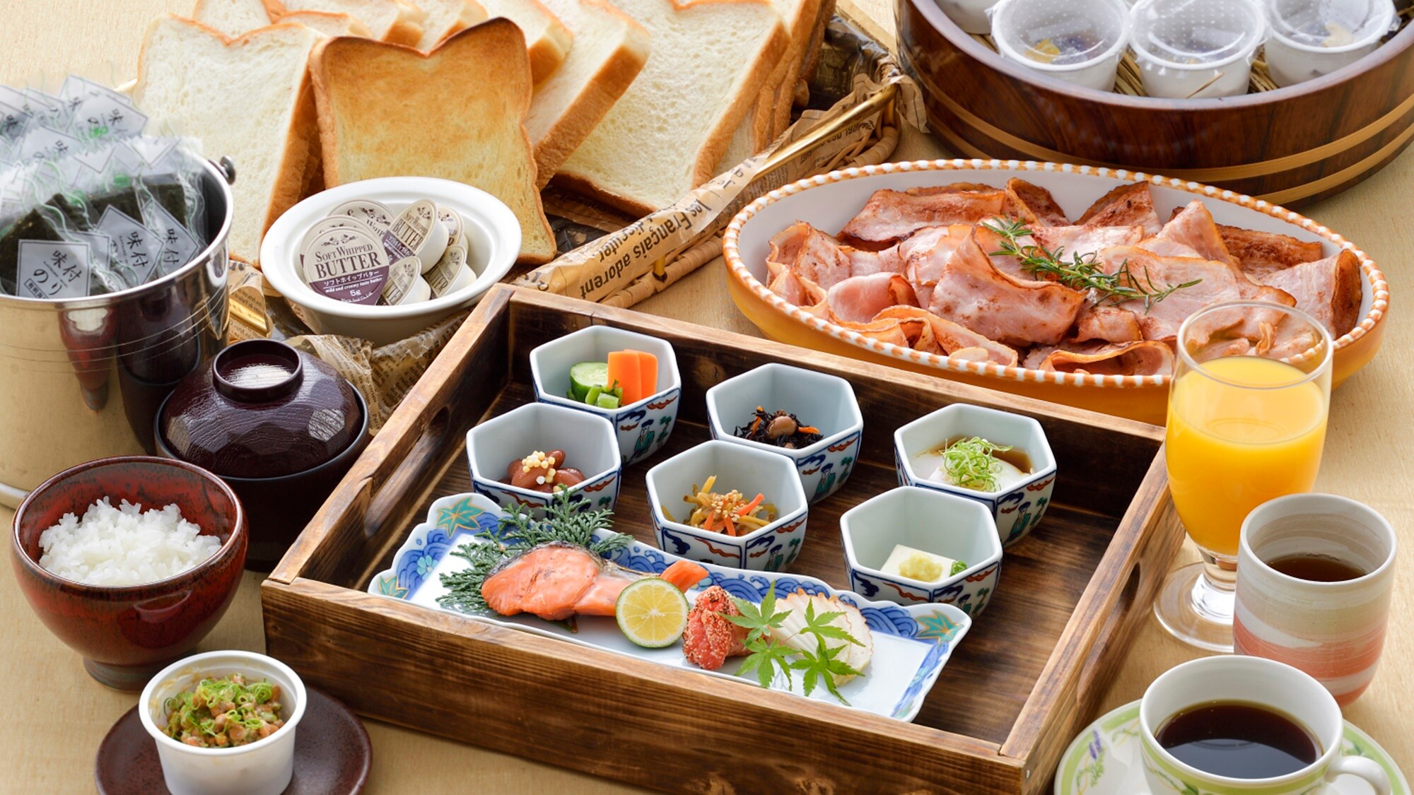 ※Not available※ 【Breakfast example】Renewed in May 2023! Japanese-style meal & self-service.