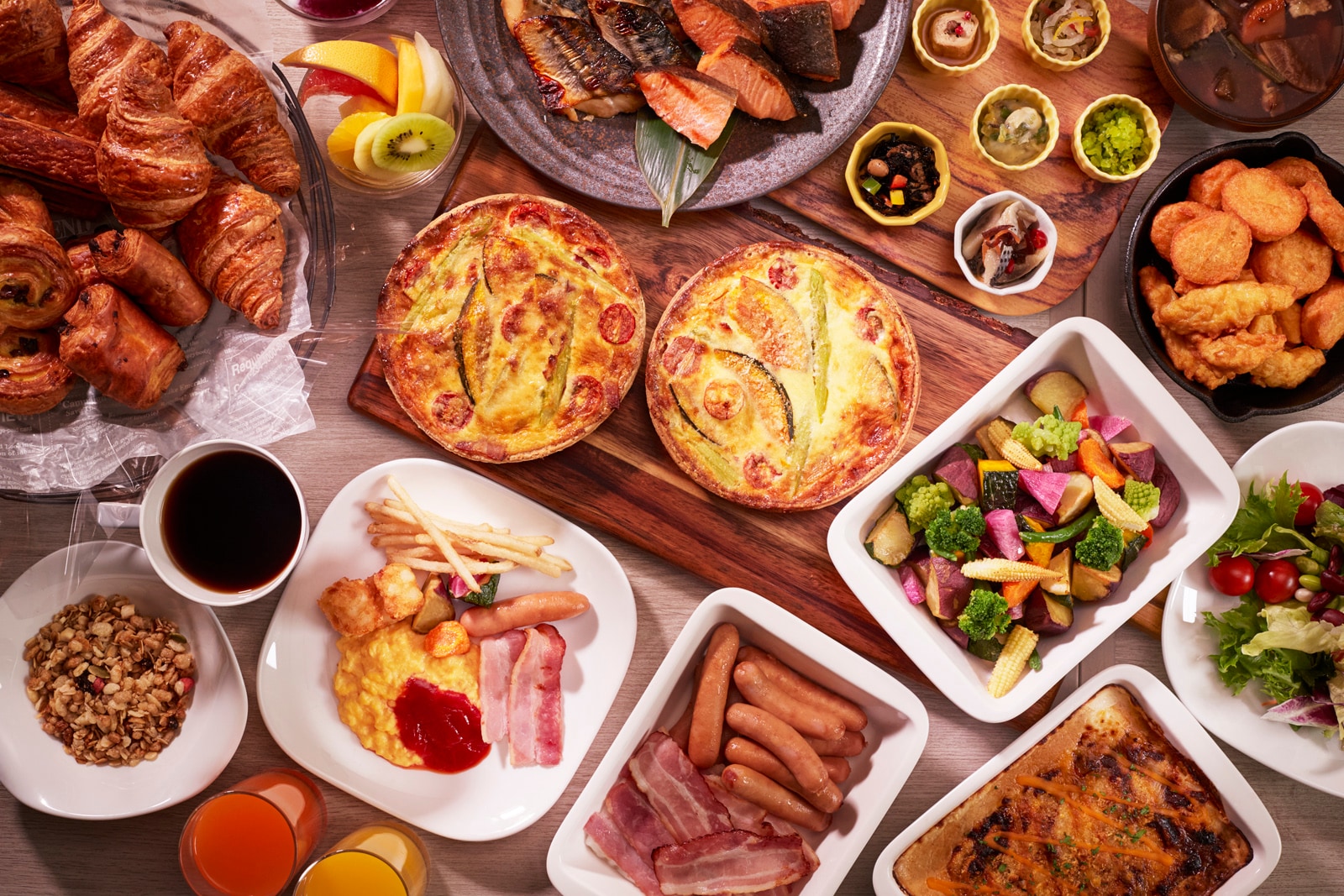 Breakfast buffet
