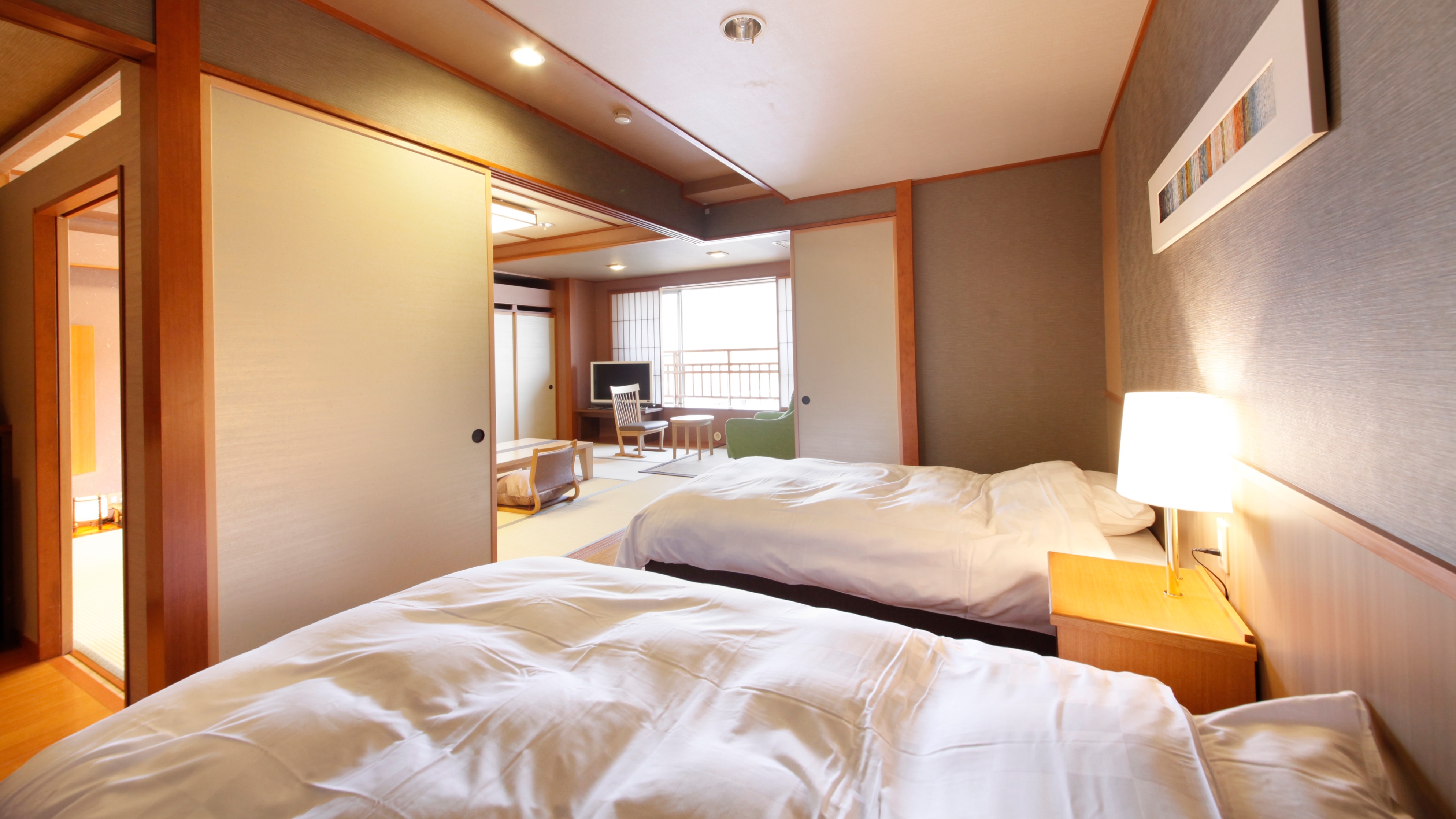 ห้อง 401 [ห้อง Gentiana] ห้องสไตล์ญี่ปุ่นและตะวันตก