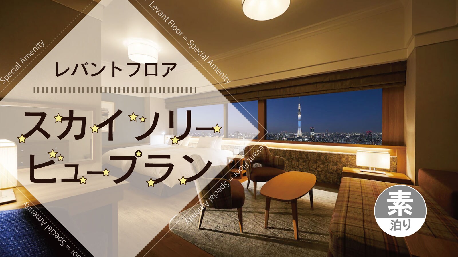 Deluxe Twin Sky Tree View (without meals)