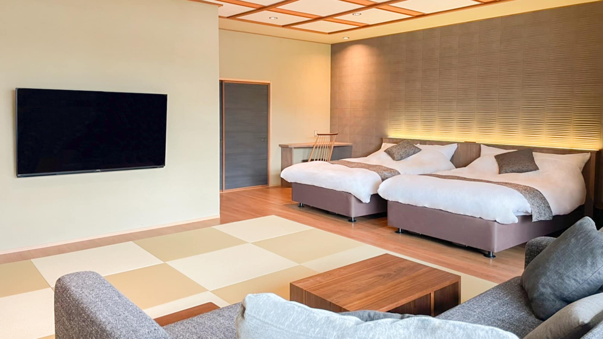 [Garden Suite Kangetsu-tei] Western-style room