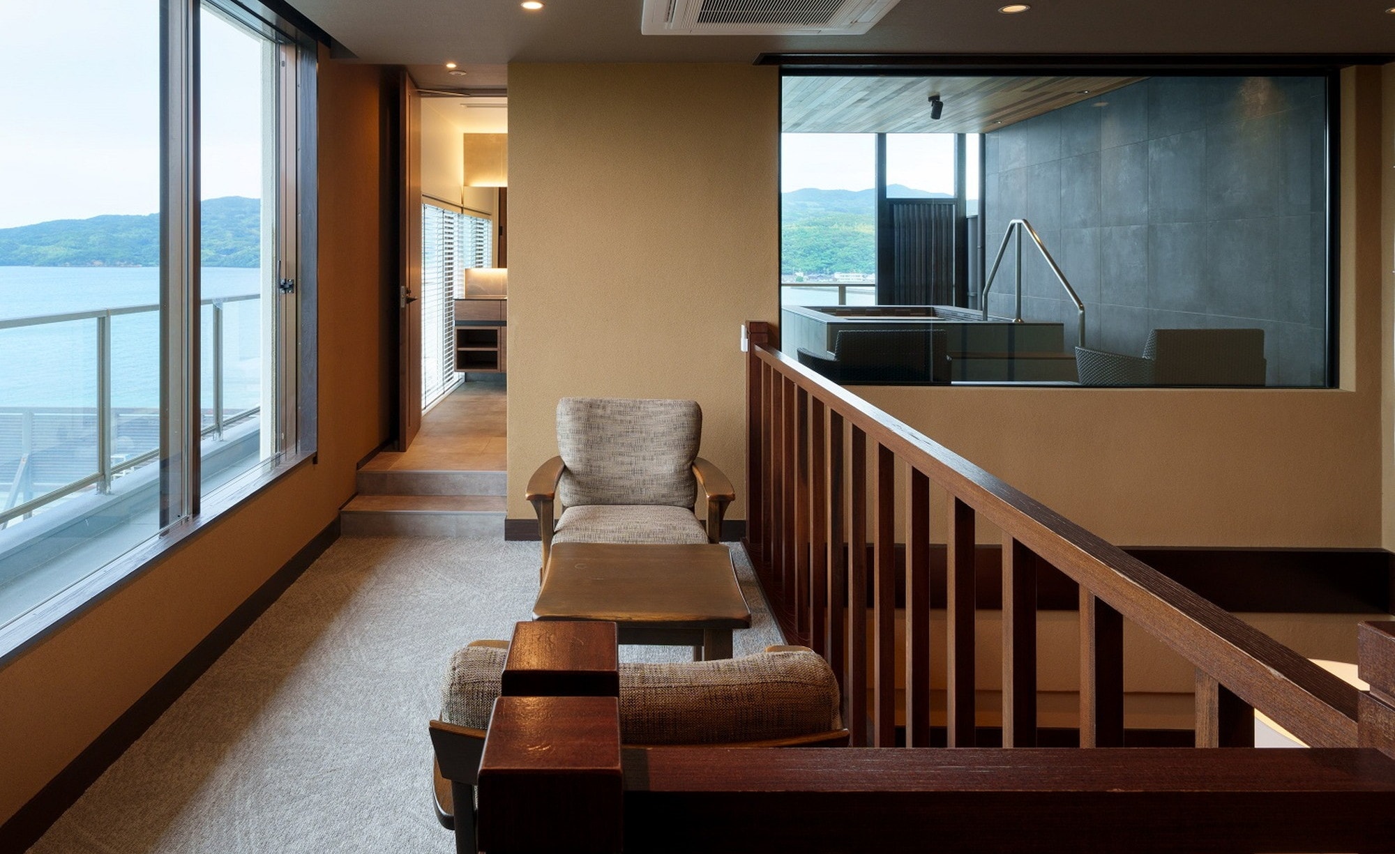 Renovated in July 2024! Special maisonette room with open-air bath