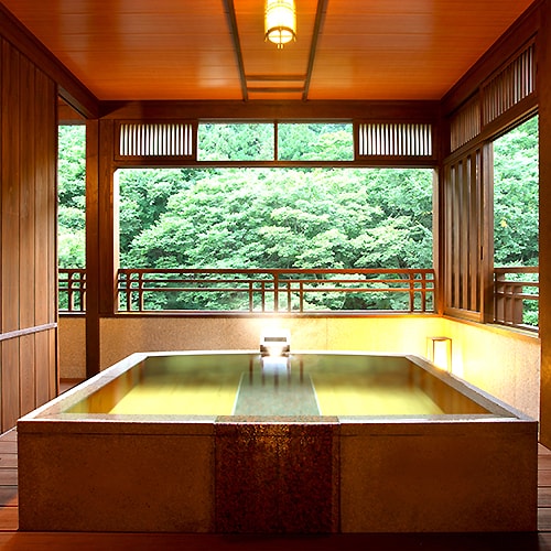 帶露天浴池的特別房間“Kizunasuito”