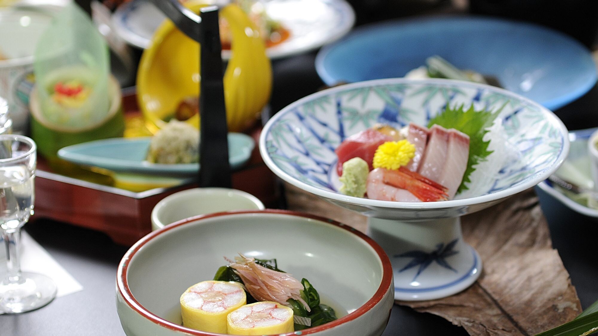 Masakan Kaiseki musiman (contoh)