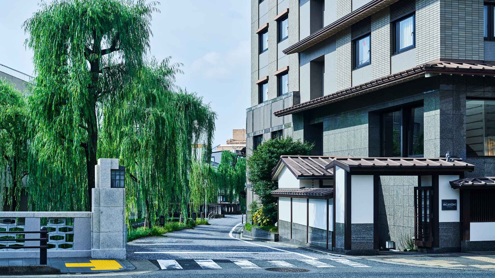 外部入口