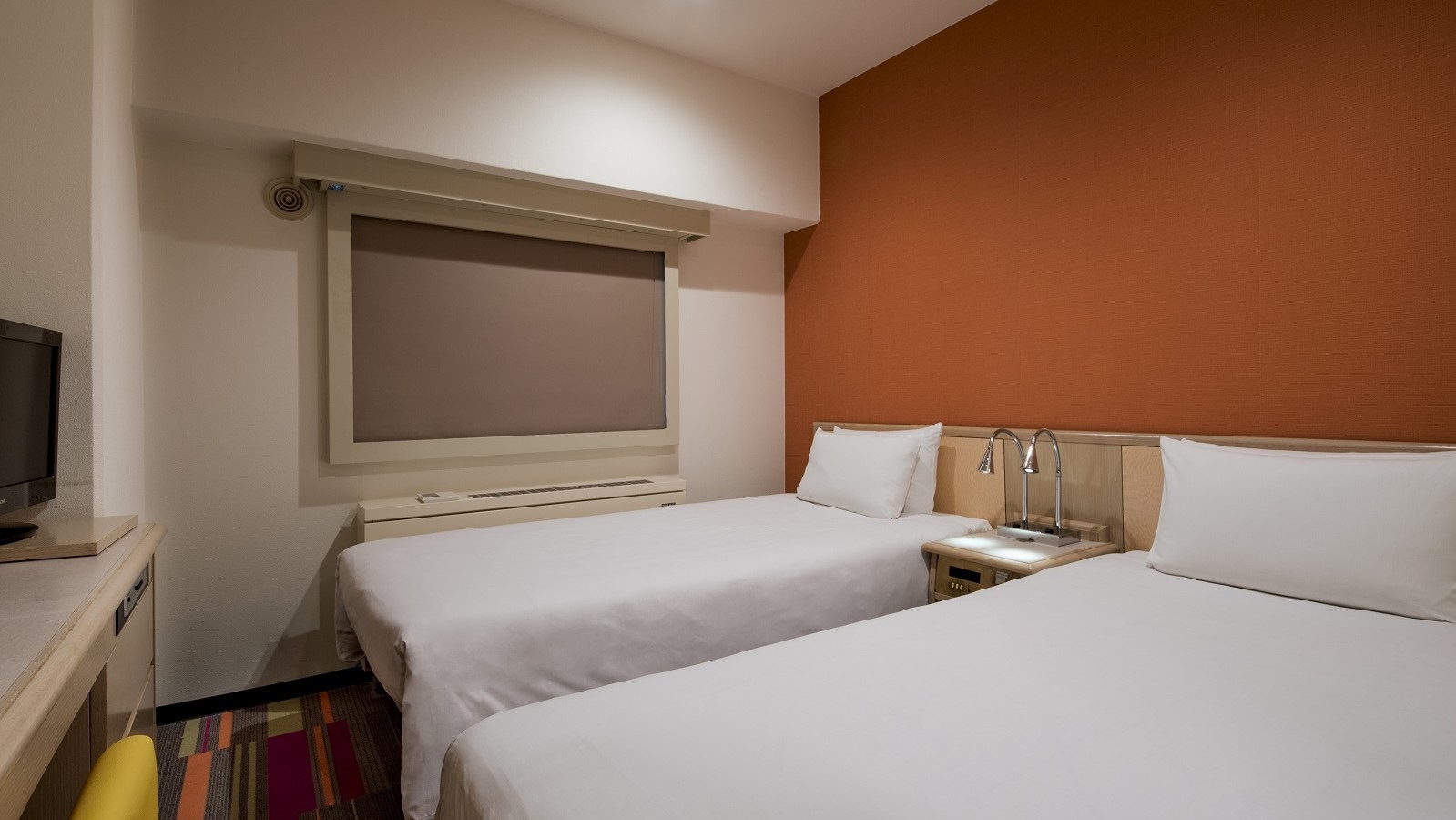<Guest Room> ◆Twin◆ 13㎡【Bed 97cm x 195cm】