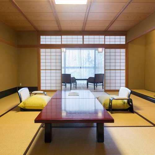 [Japanese-style room 12.5 tatami mats] with sofa