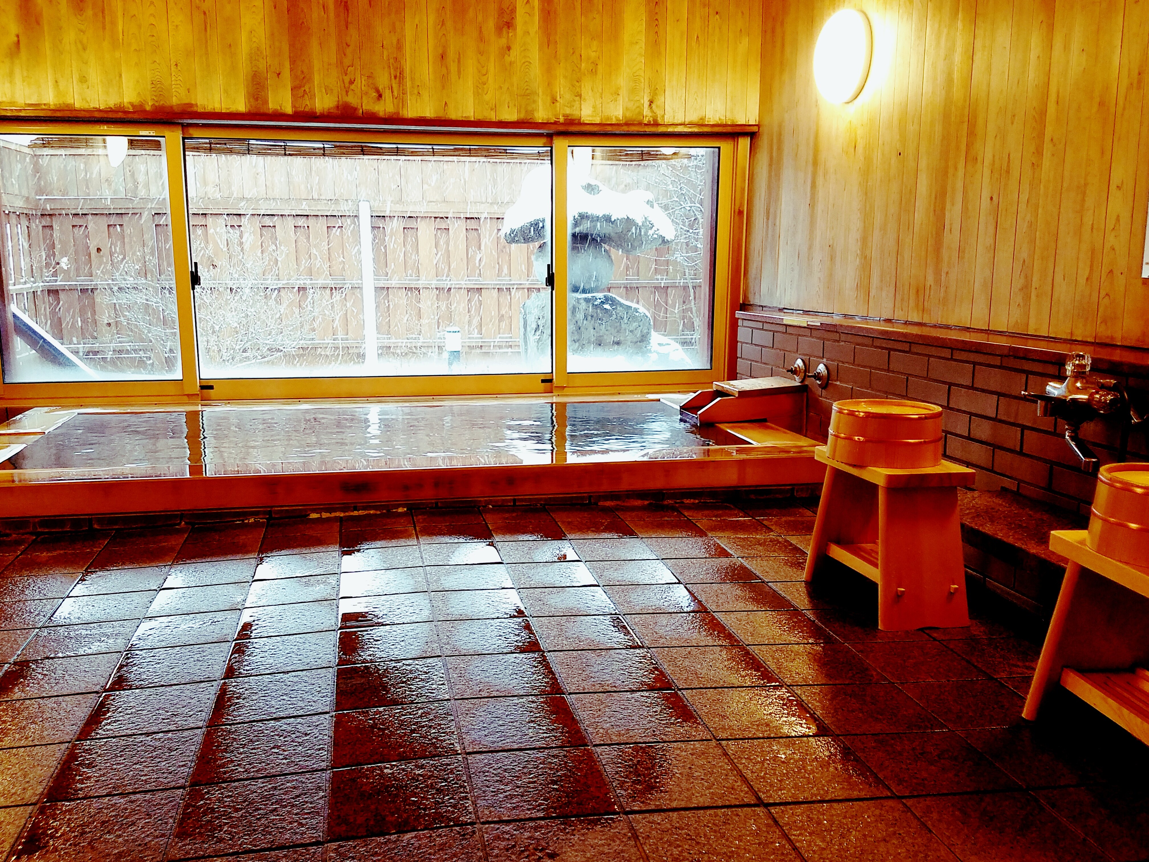 Large communal bath