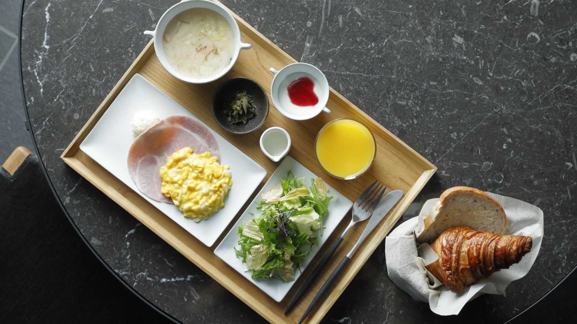 & quot; kyo-breakfast & quot; Western food in Kyoto