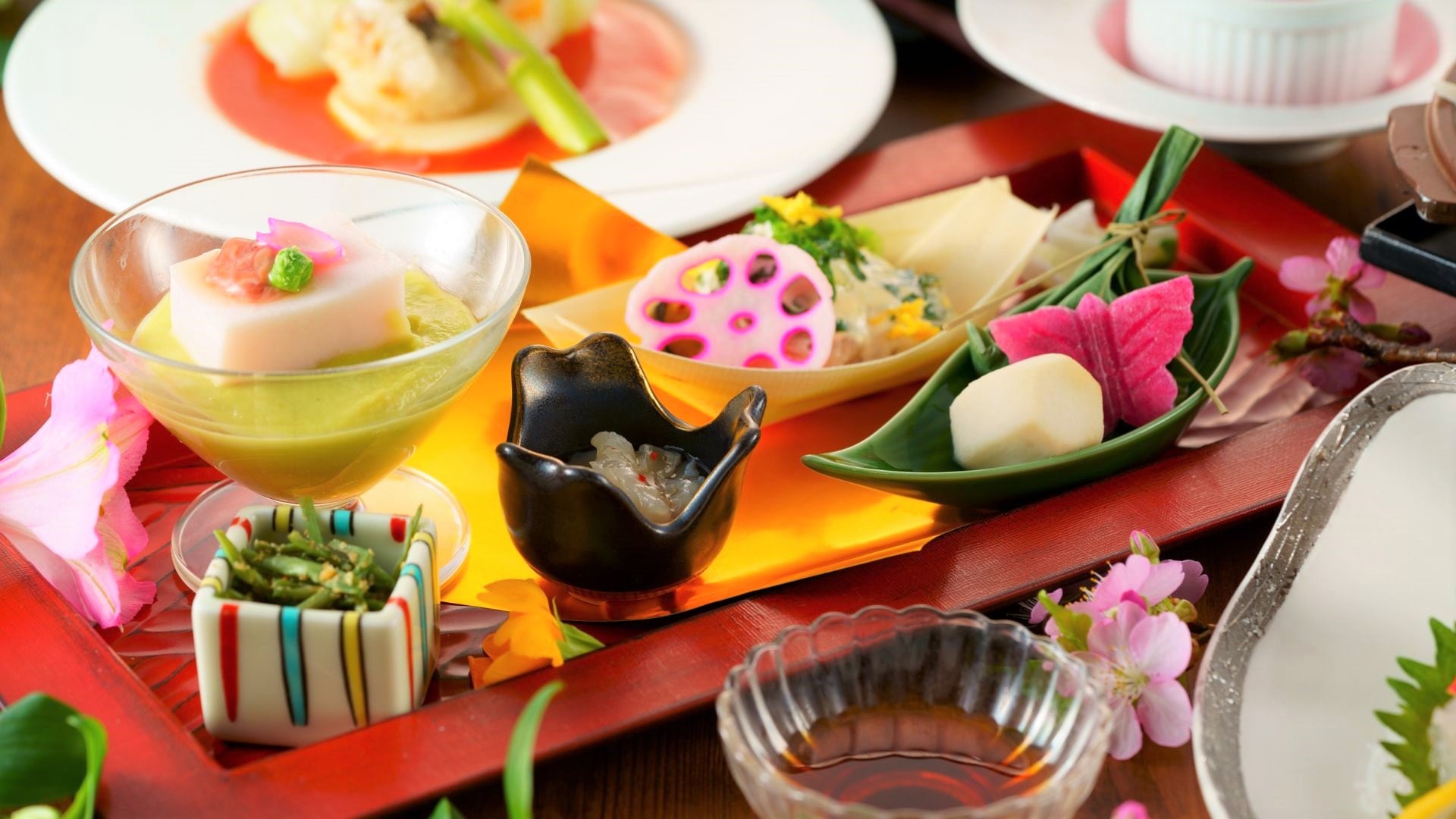 Special Spring Kaiseki Kaiseki: A Variety of Seasonal Flavors (past example)