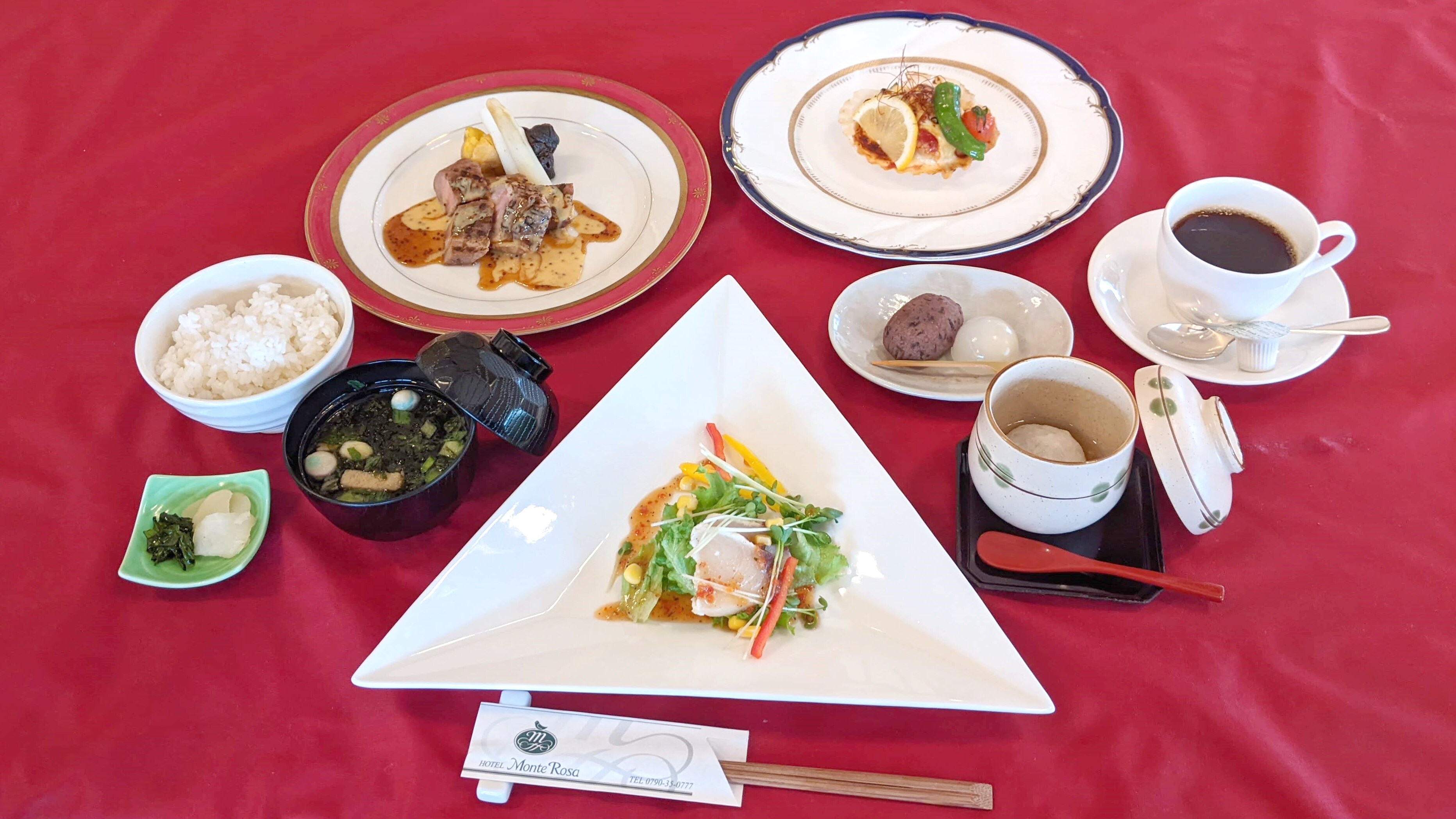 *[蒙特別墅] 享受悠閒的日式法式晚餐♪