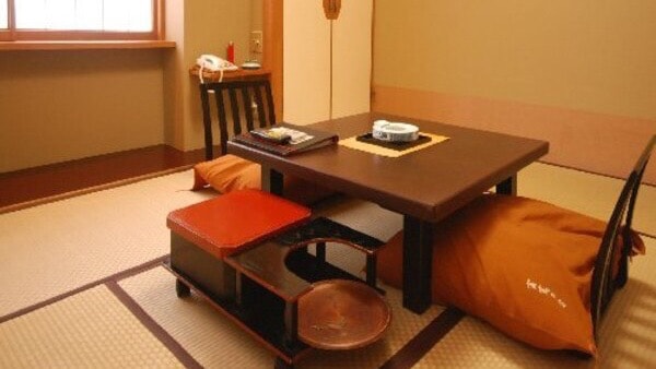 6 tatami Japanese-style room (rooms without bath also available)