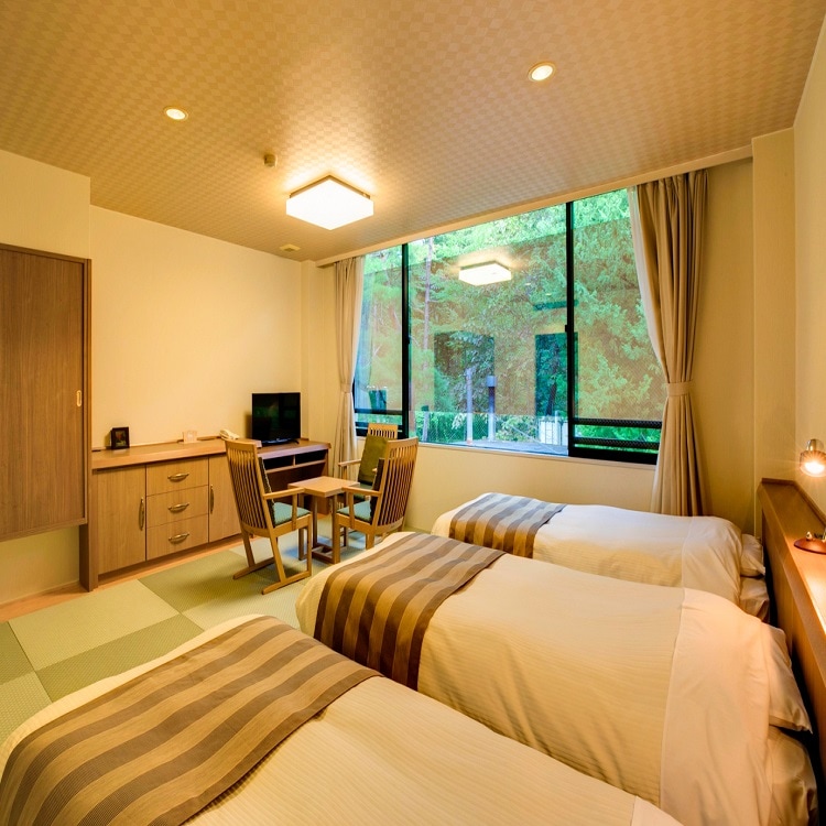 Western-style room with a Japanese touch