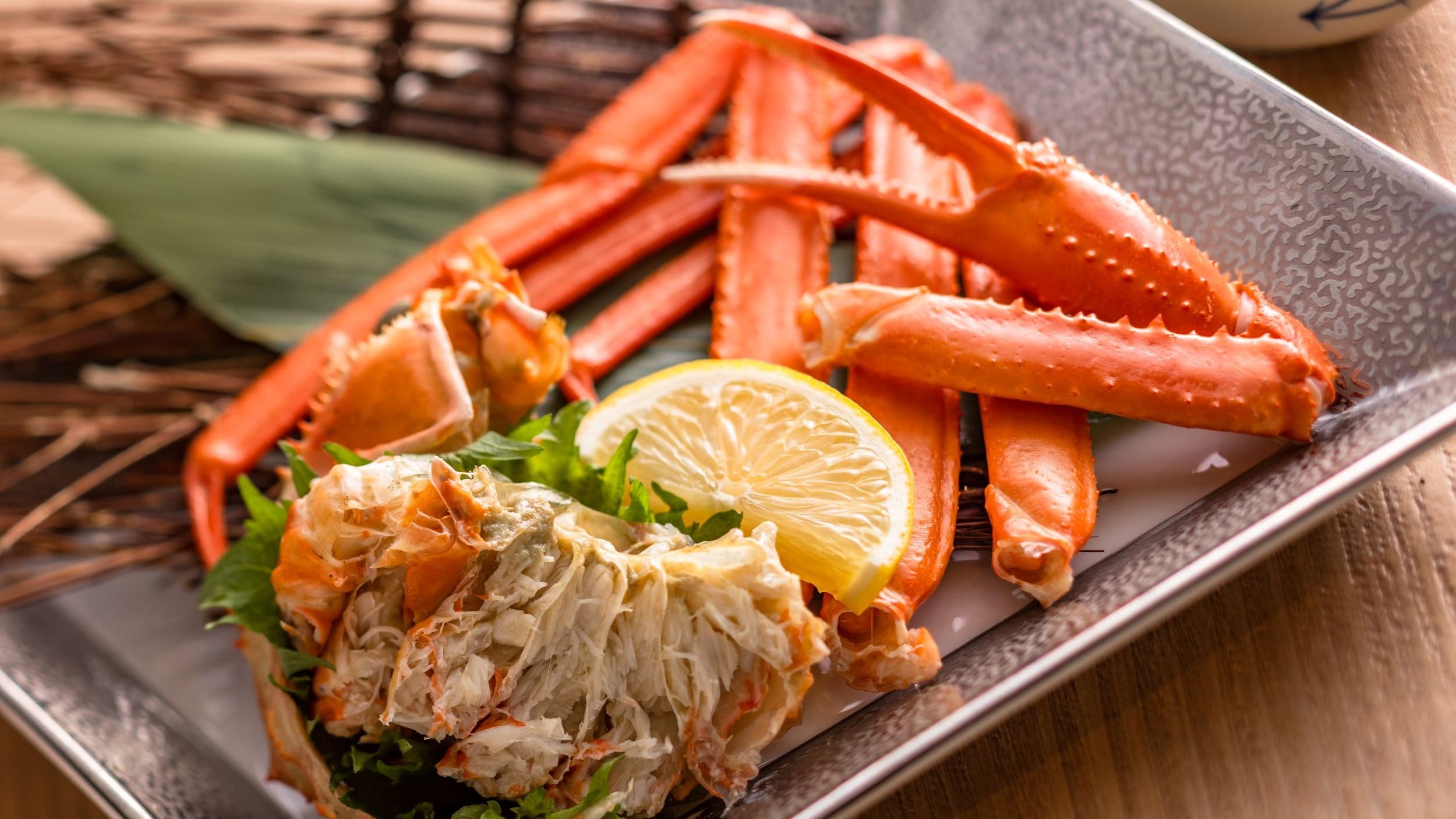 <Japanese Kaiseki> Boiled Kasumi crab